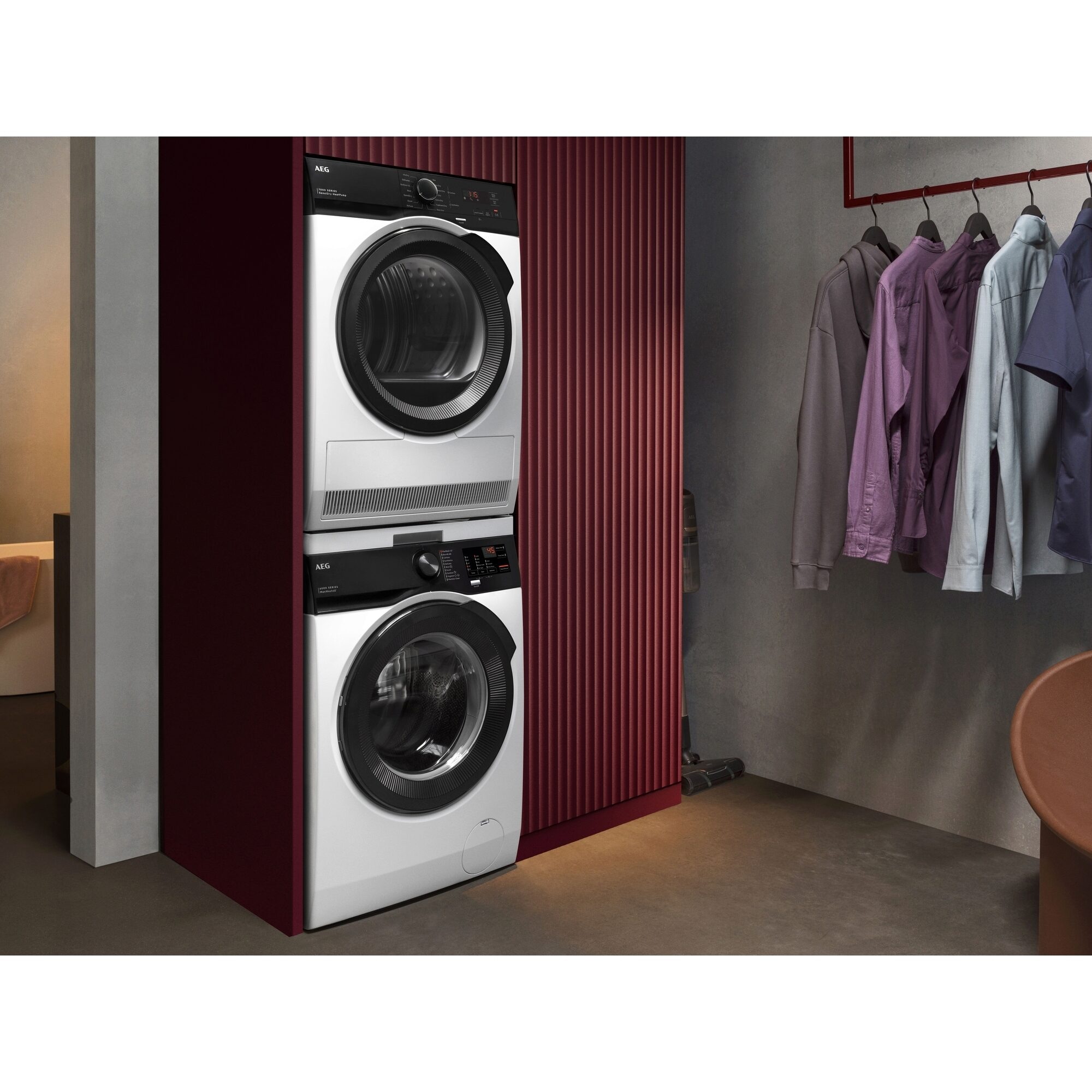 AEG Waschmaschine 6000 »LR6FE49FL« 9 kg 1400 U/min Volle Ladung in 45 Min. bei 30 °C Sauber & Effizient mit KI WashAssist