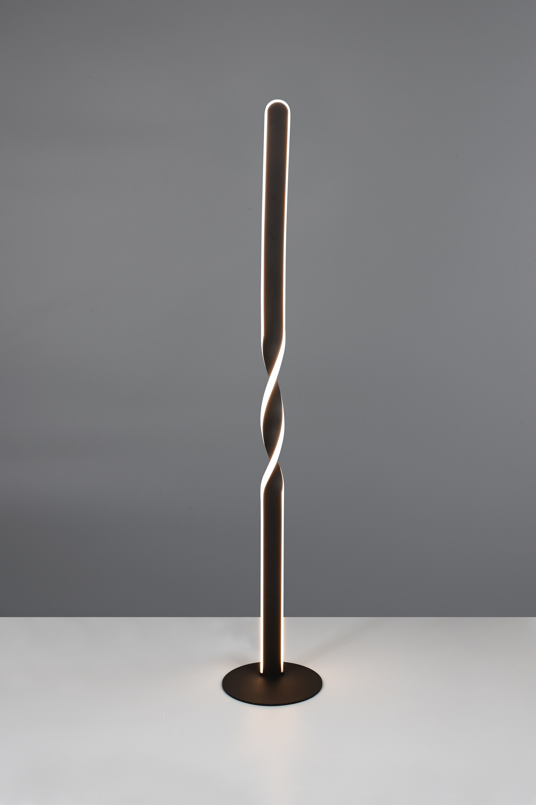 REALITY Leuchten LED Stehlampe »GINKO, LED Stehleuchte mit 19W 2060 Lumen 3000K warmweiß« LED-Board 1 Stk. Warmweiß Stehlampe mit Fußschalter + 180cm Kabel, Höhe 110 cm Ø 20cm