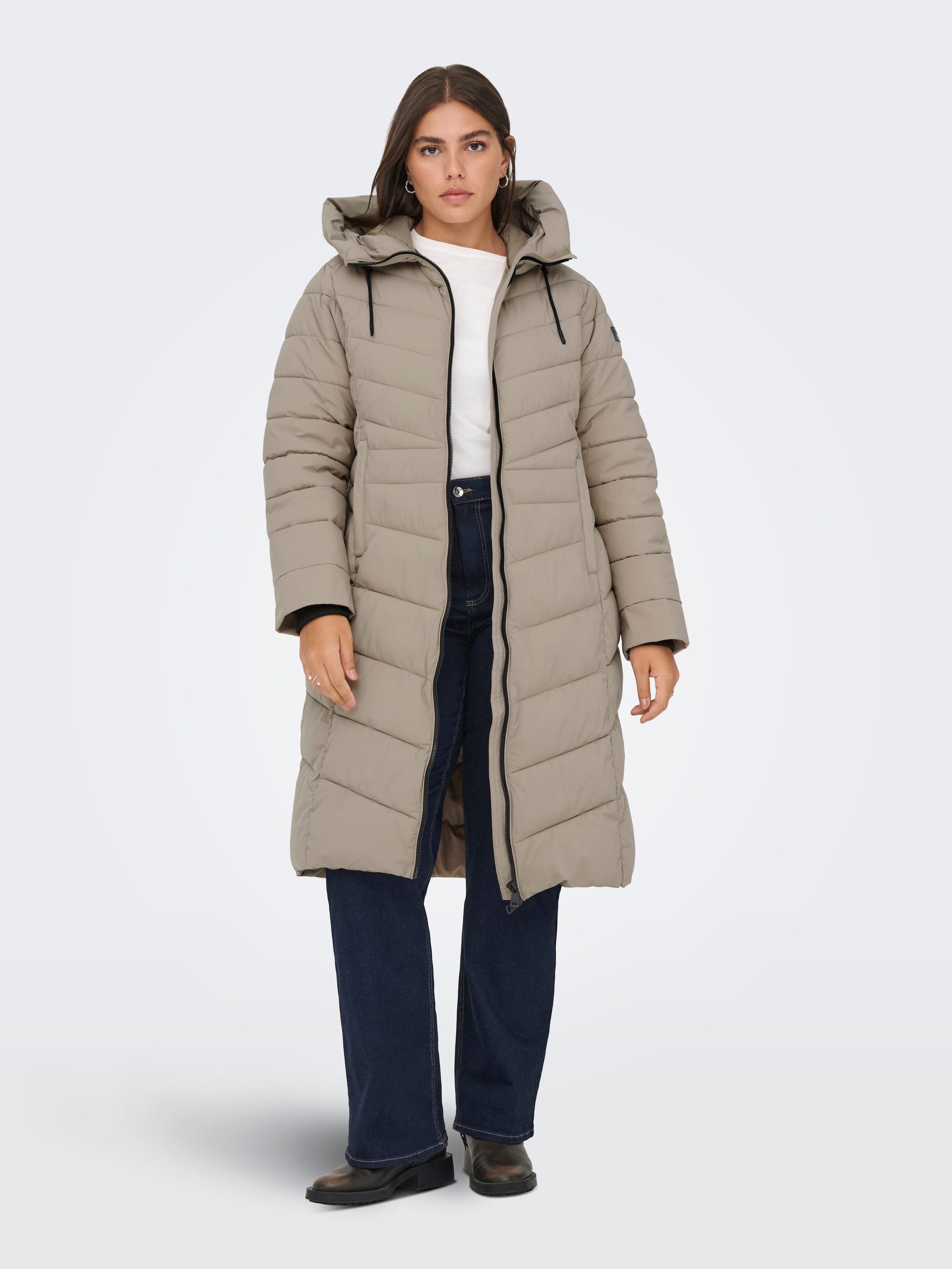 ONLY CARMAKOMA Steppmantel »CARJULIET LIFE QUILT COAT OTW«