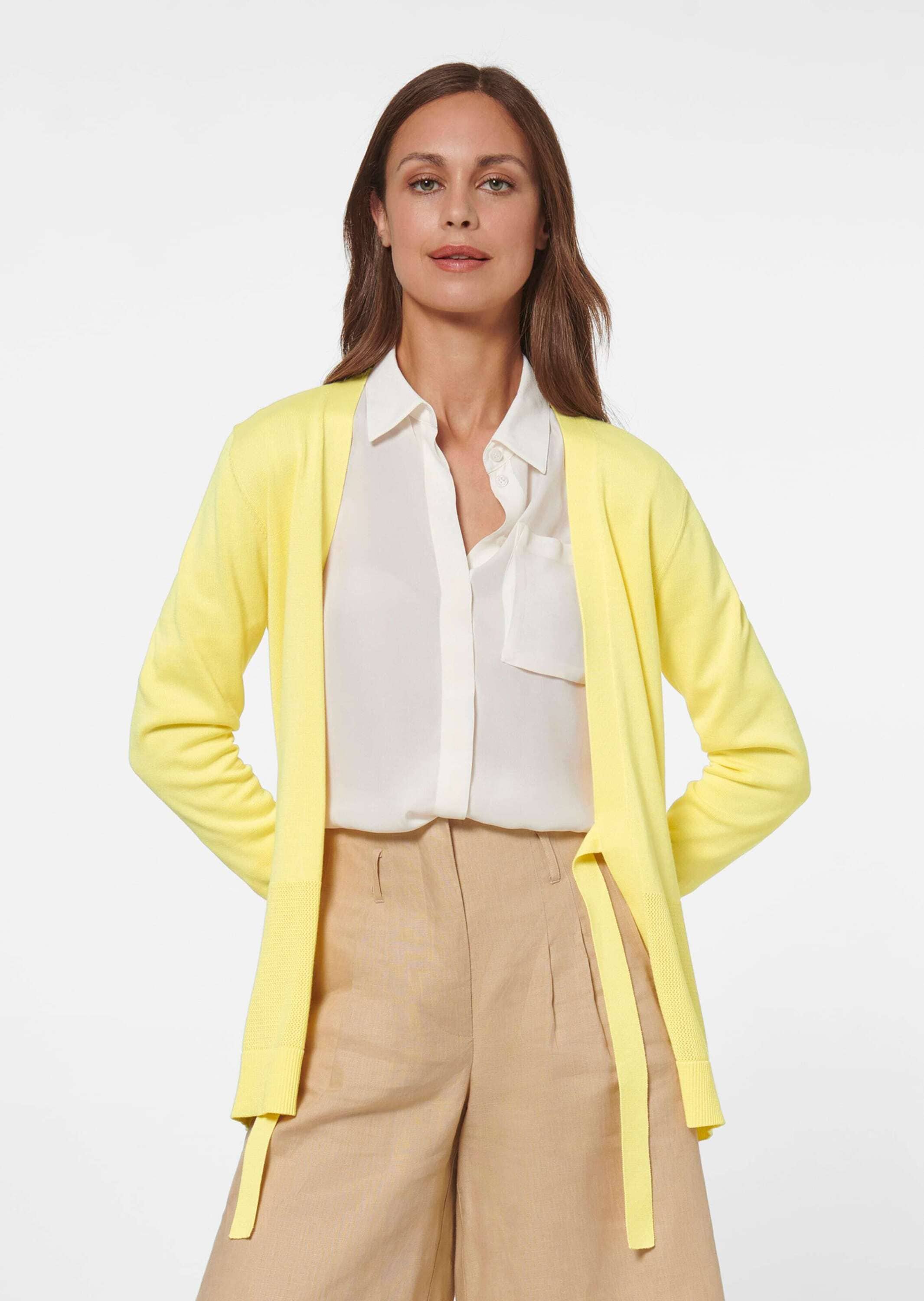 MADELEINE Strickjacke »Strickjacke Strickjacke aus Supima-Cotton«