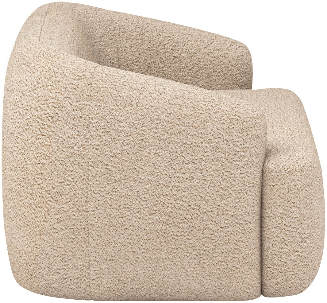INOSIGN 2-Sitzer »Nergal, Einzelsofa, organisches Design, Brite 177cm«, Modernes Design, schlichte Optik, stilvoller Blickfang im Wohnzimmer