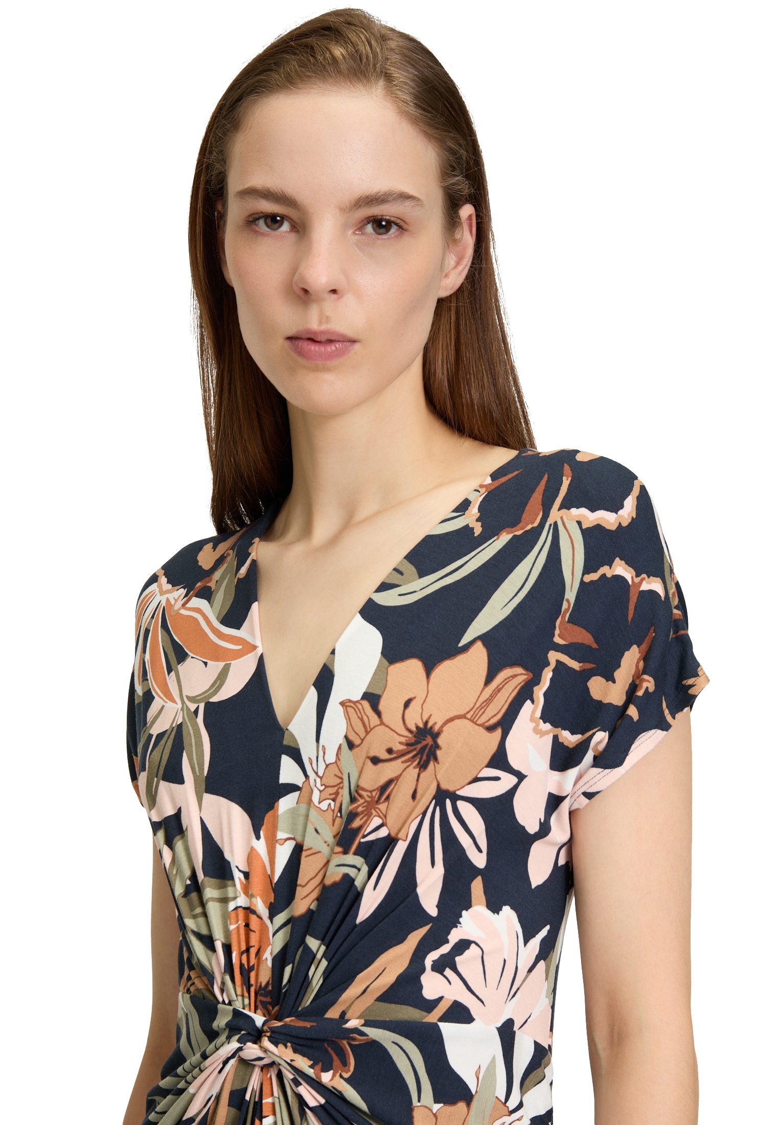 Betty Barclay Midikleid »Midikleid mit Raffung«
