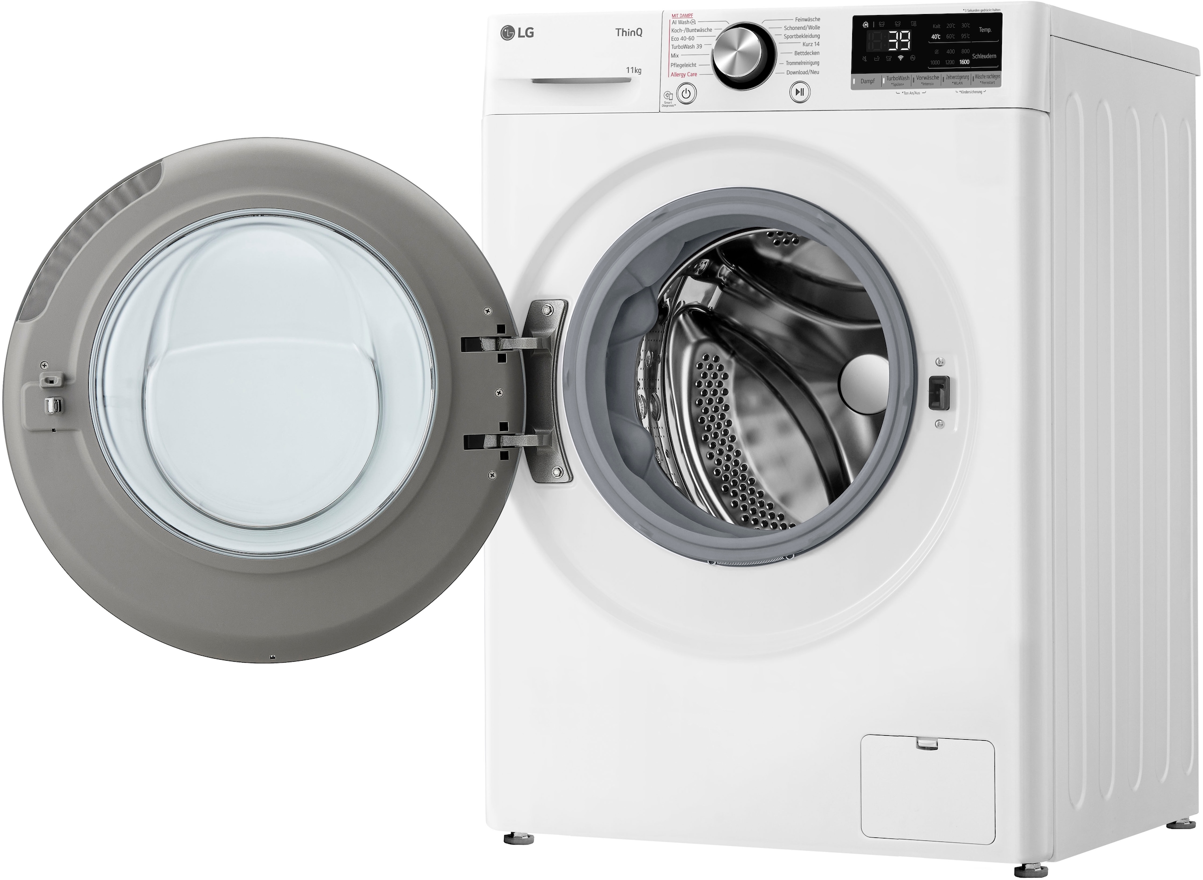 LG Waschmaschine Serie 7 »F6WR7012«, 11 kg, 1600 U/min, Steam Funktion