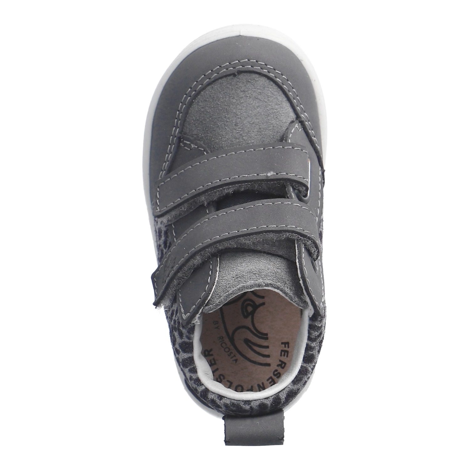 PEPINO by RICOSTA »LIA, WMS: mittel«  Klettschuh, Babyschuh mit Kontrastbesatz, Größenschablone zum Download