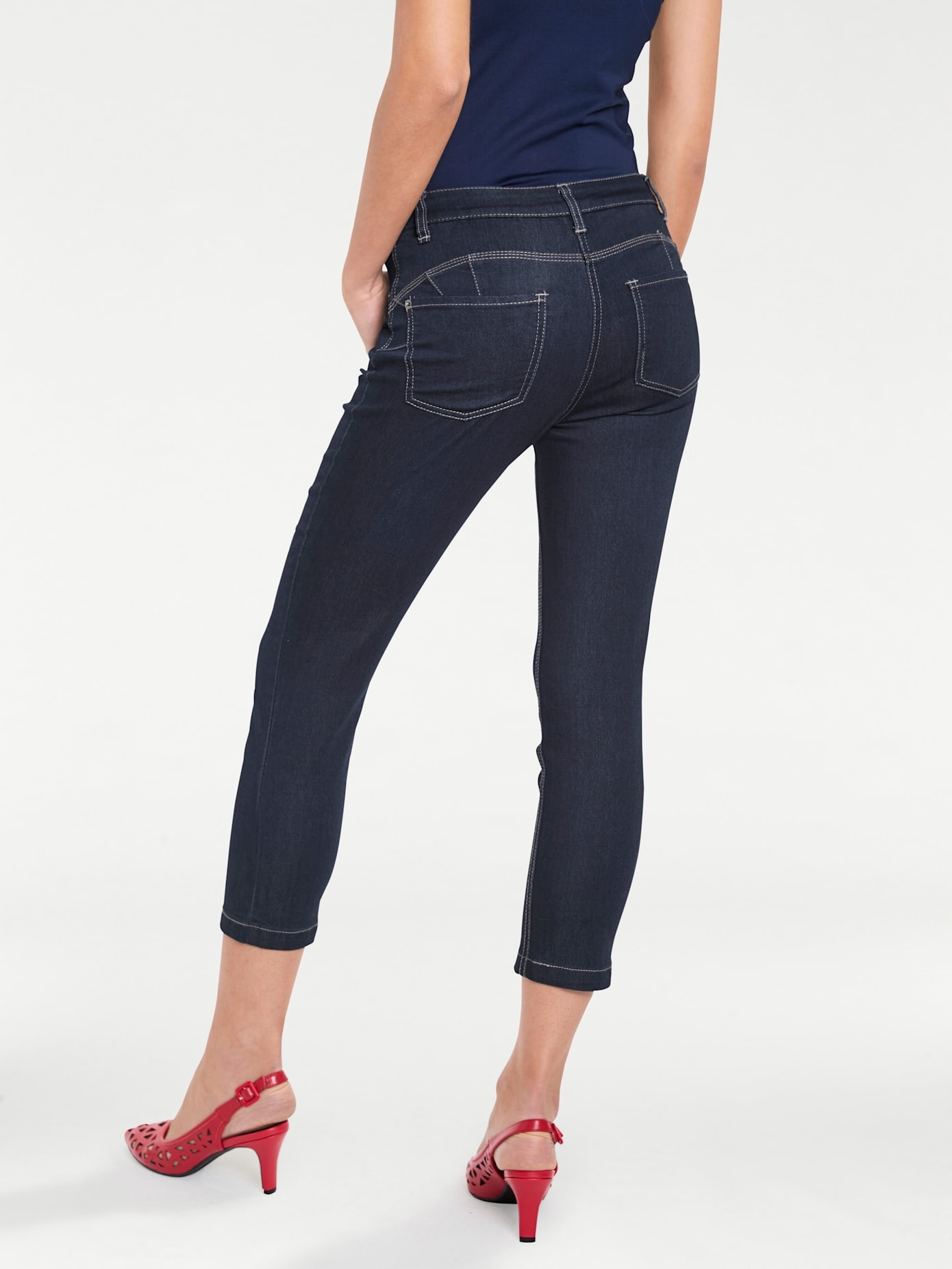 heine Röhrenjeans, (1 tlg.)