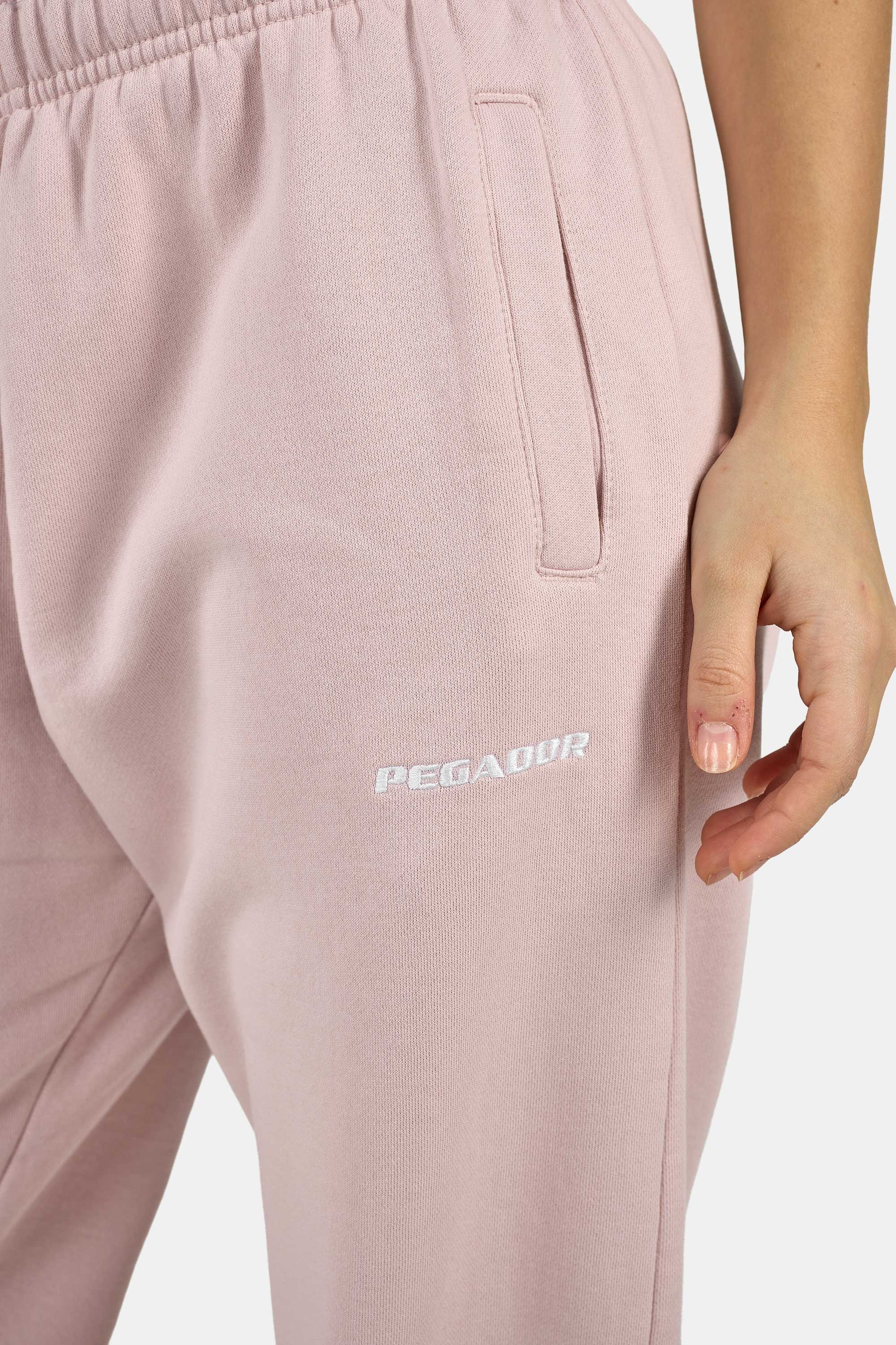 PEGADOR Sweathose »Villa High Waisted Sweat Pants«  Baumwollmischung, regular fit