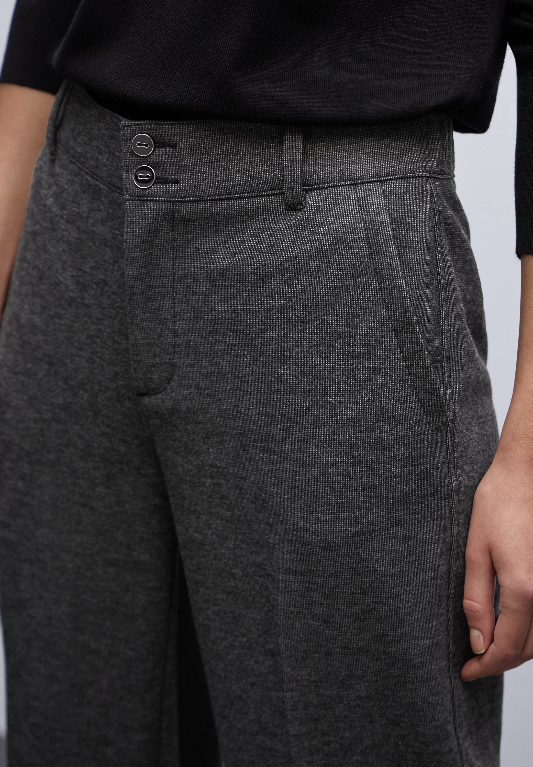 STREET ONE Stoffhose  mit Stretchanteil