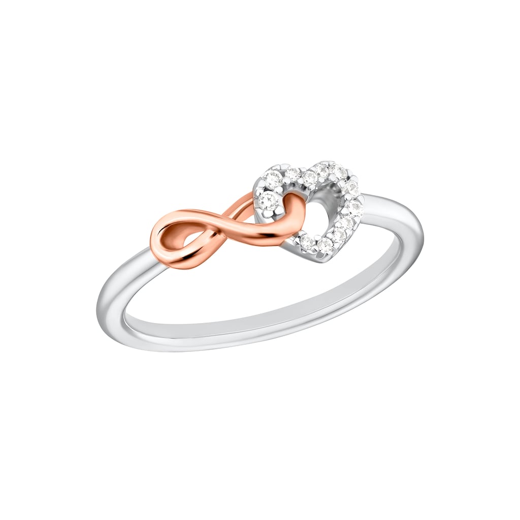 s.Oliver Fingerring »Infinity/Unendlichkeitsschleife, Herz, 2032572 /-74 /-75 /-76«