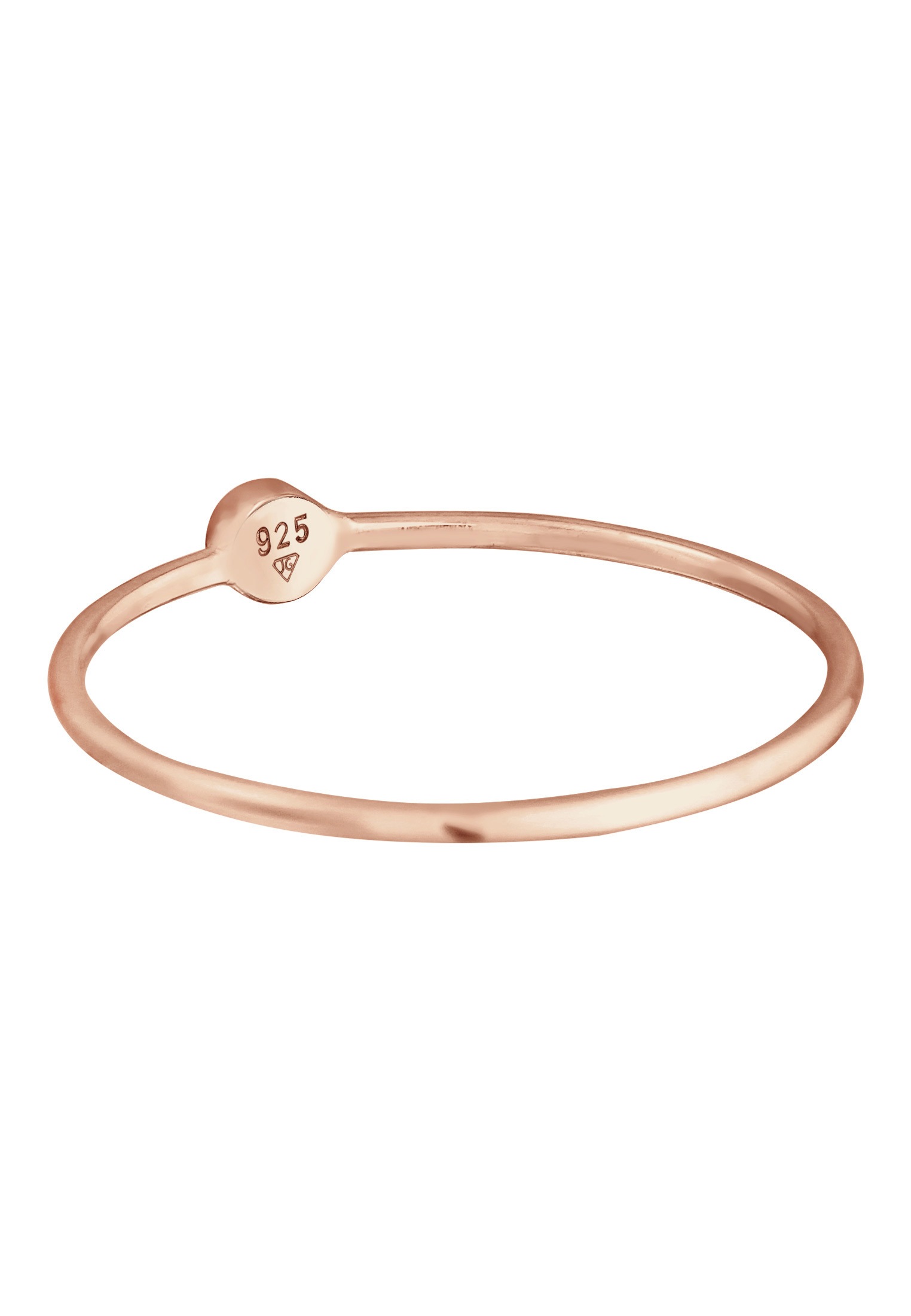 Elli Silberring »Ring Stacking Basic Kristalle 925 Silber«
