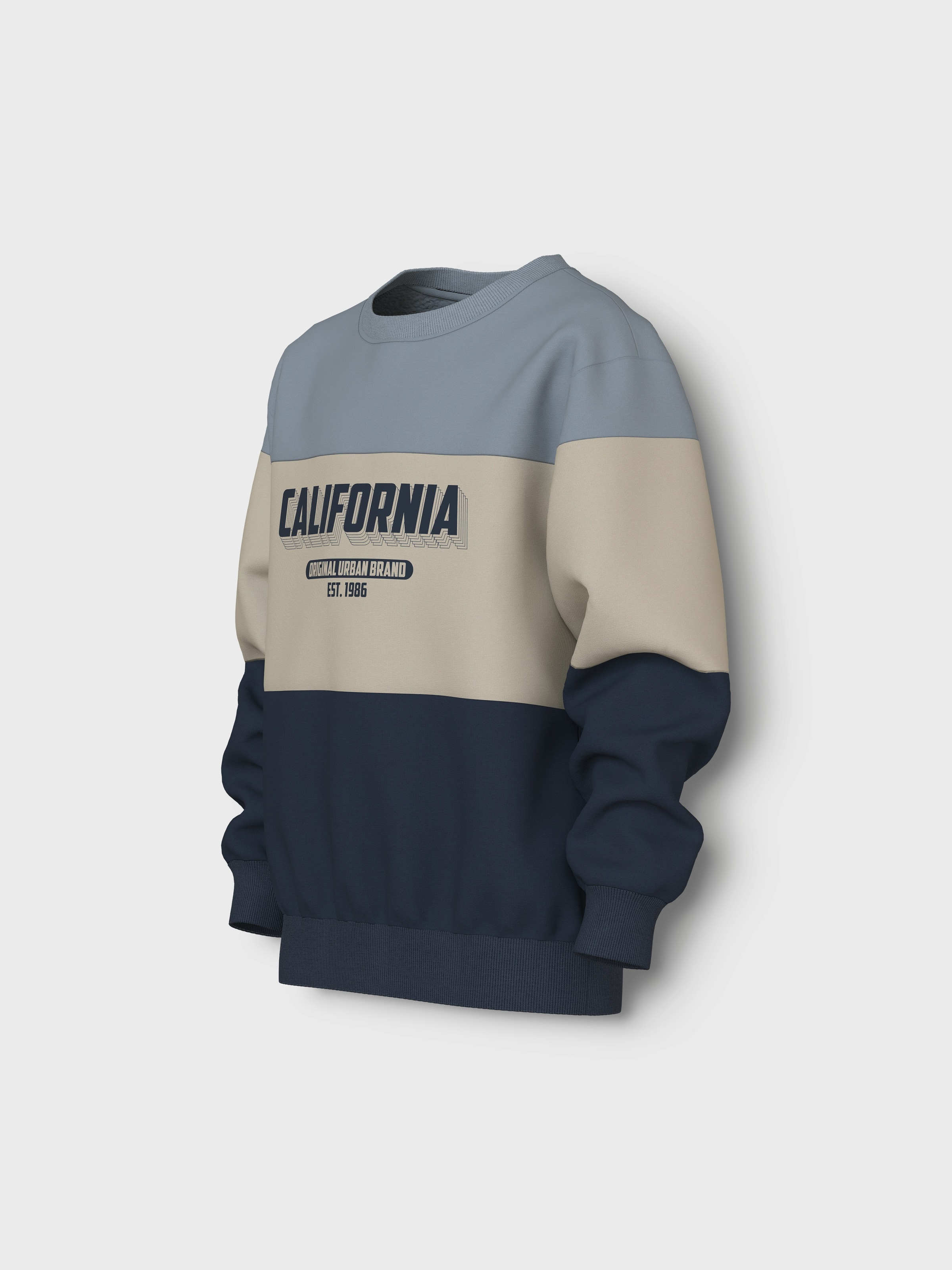 Name It Sweatshirt »NKMVEMIL LS NREG SWEAT BRU«