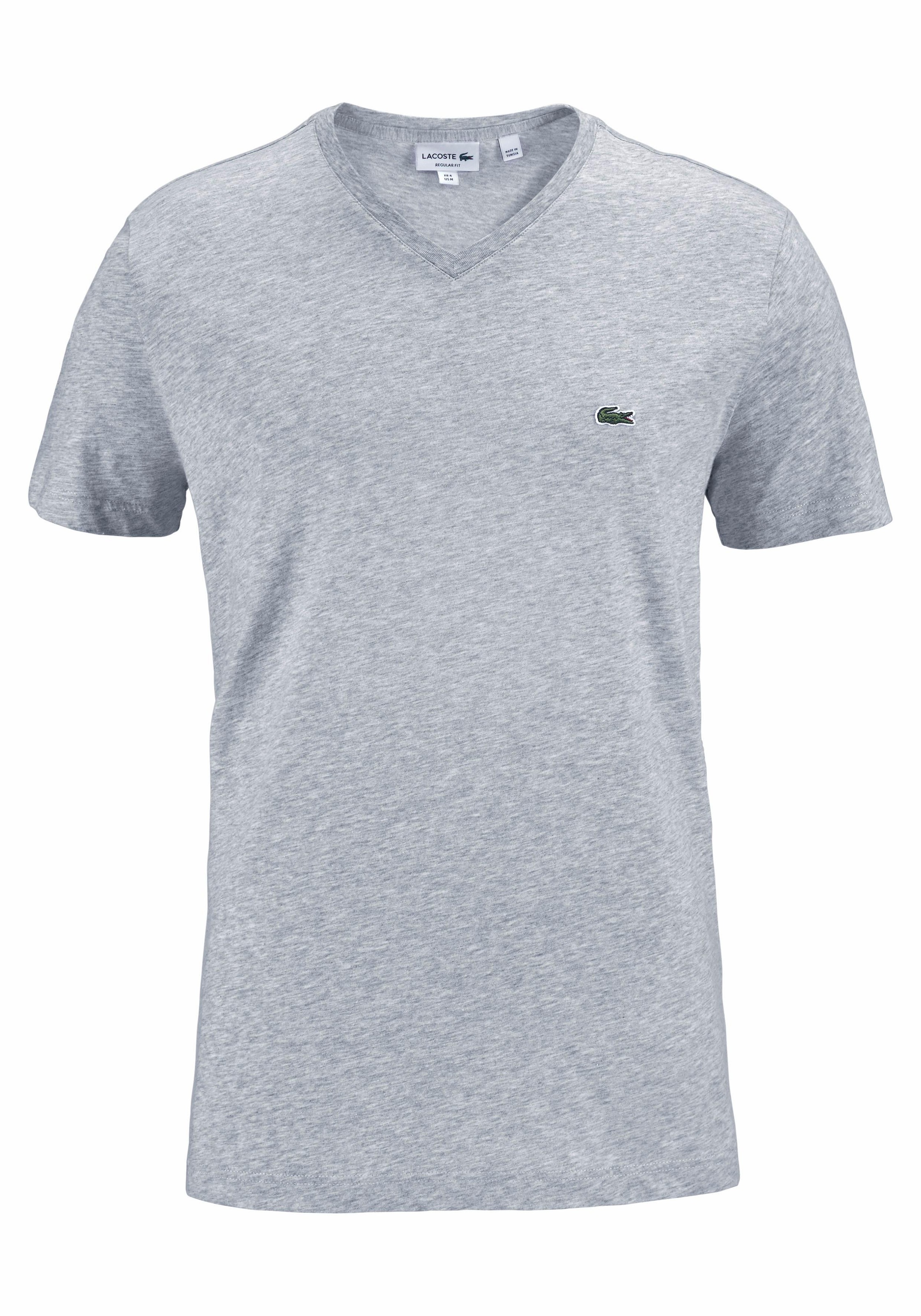 Lacoste T-Shirt, Brust online OTTO (1 Lacoste-Krokodil tlg.), kaufen mit der bei auf