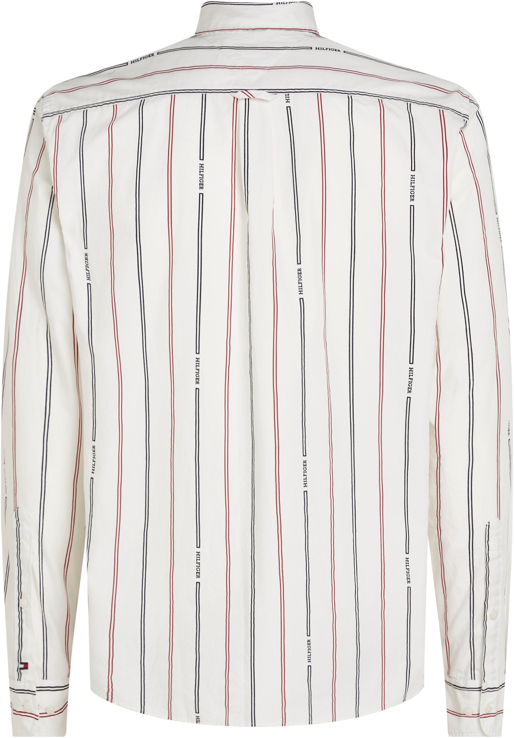 Tommy Hilfiger Langarmhemd »HILFIGER DOUBLE STP RF SHIRT«