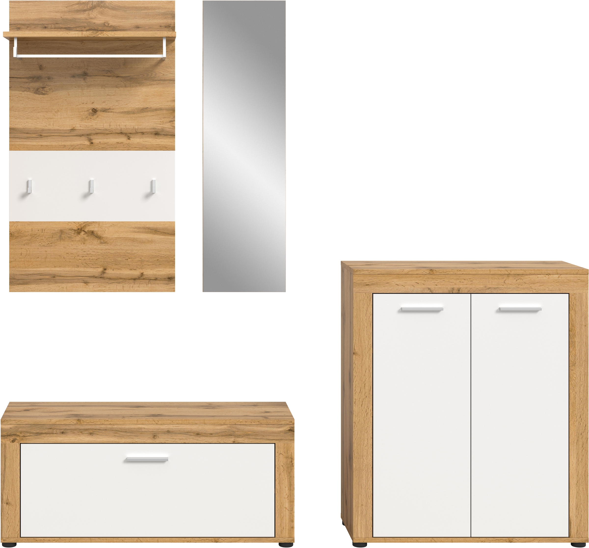 INOSIGN Garderoben-Set »Aosta« Set, 4 Stk. tlg.