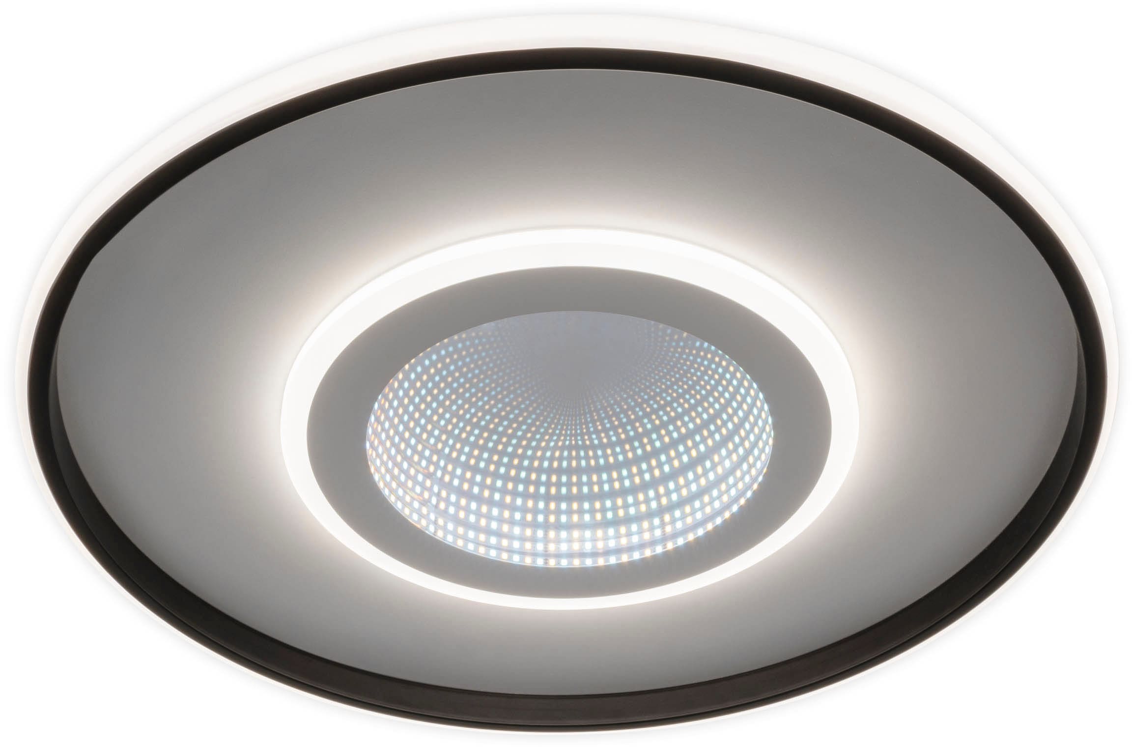 my home LED Deckenleuchte »Mona«, 1 flammig, Leuchtmittel LED-Board | LED fest integriert, D: 50cm, dimmbar, inkl. Memory, Nachtlicht, CCT, Fernbedienung, 40W
