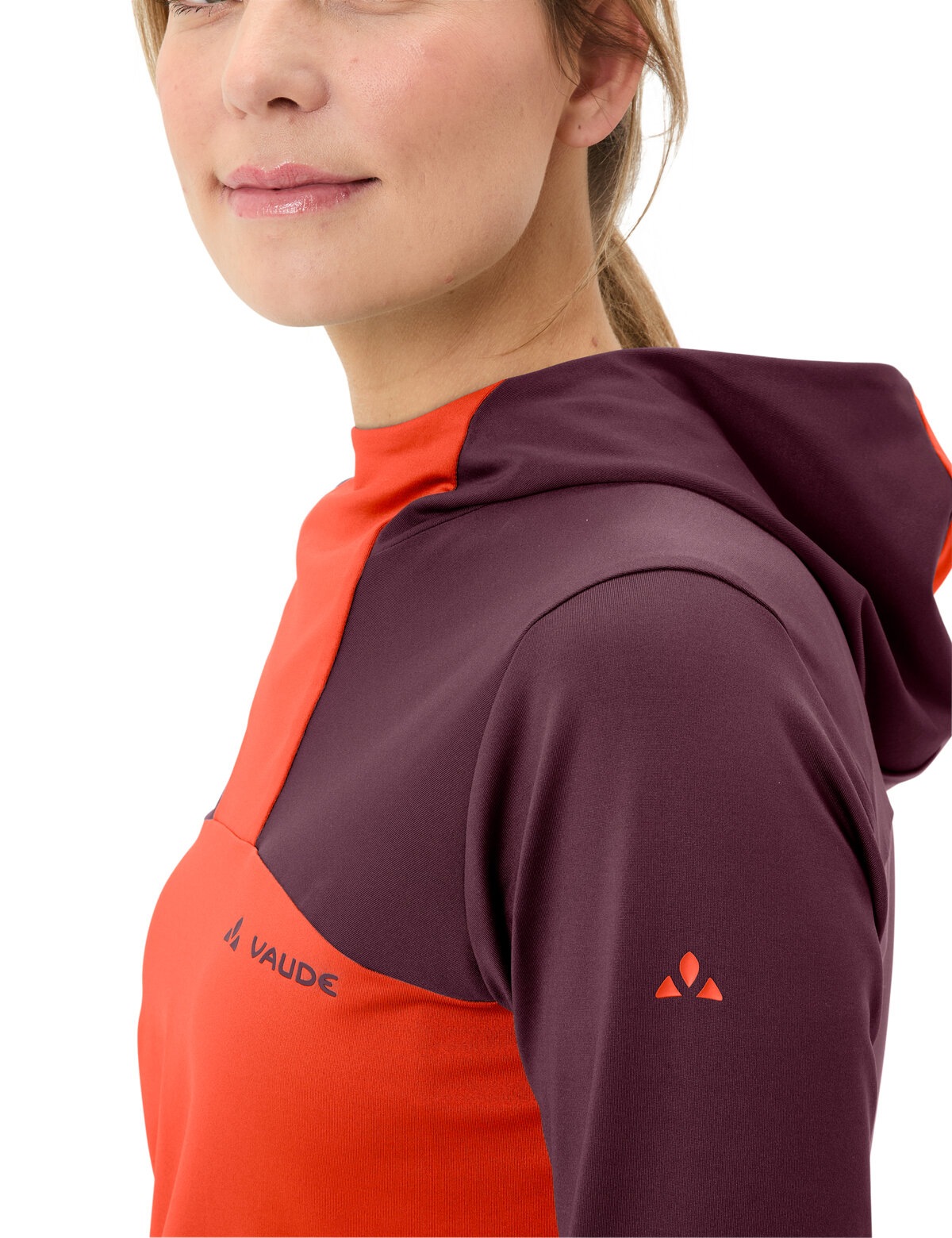 VAUDE Kapuzensweatshirt »WOMEN'S QIMSA HOODY«, (1 tlg.)
