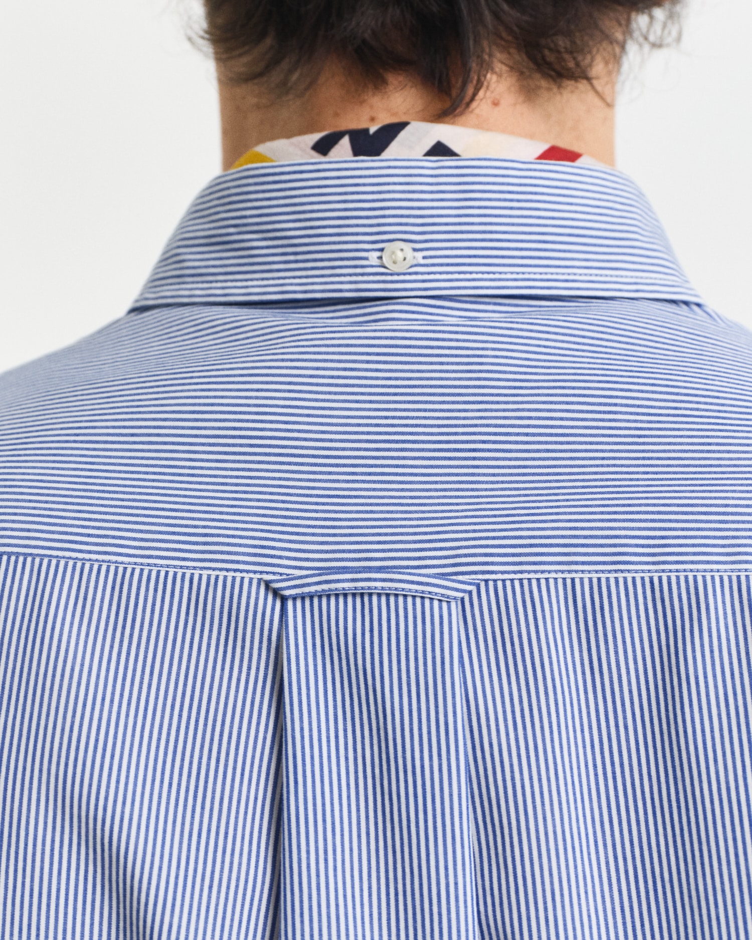 Gant Langarmhemd »REG POPLIN BANKER SHIRT«, Banker Stripe Popeline, leichte Baumwolle