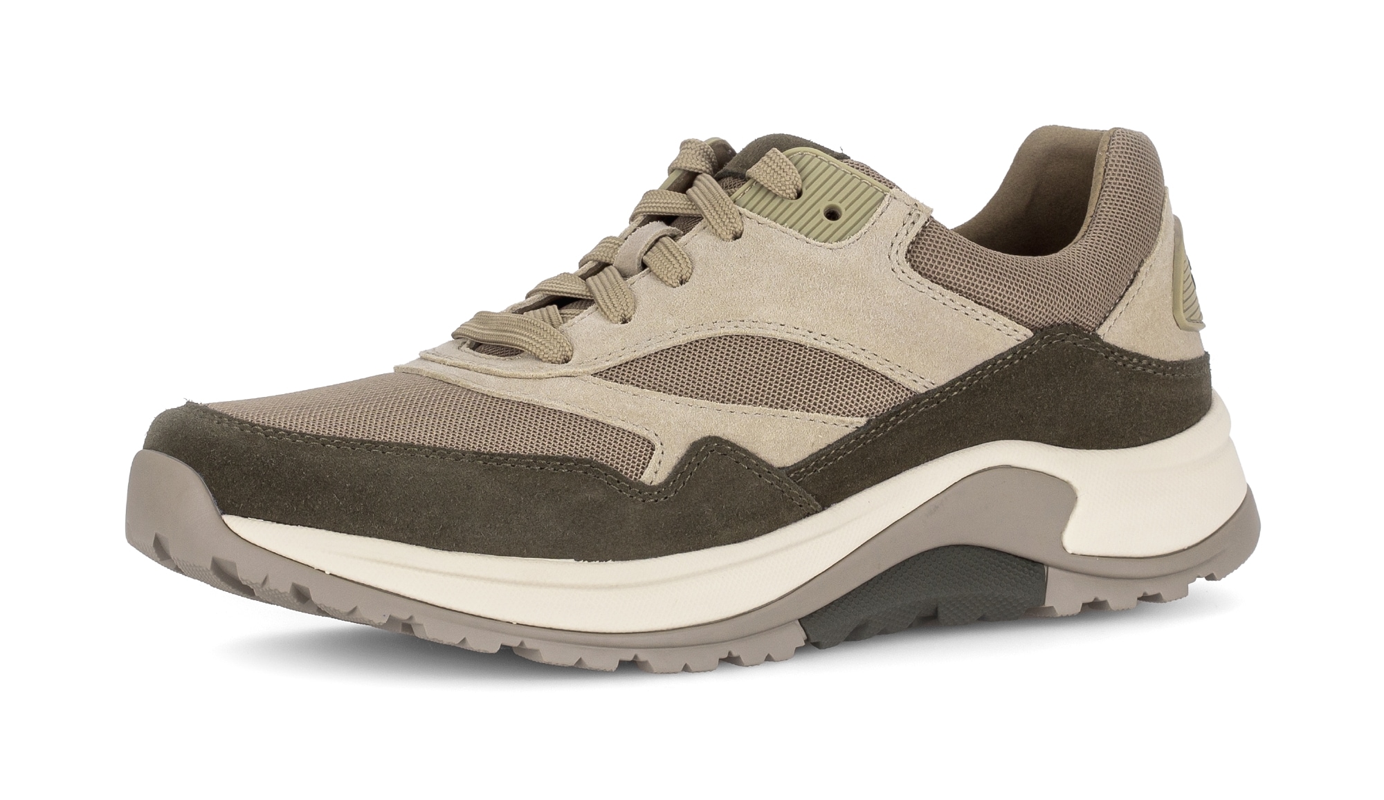 rollingsoft Keilsneaker  , Freizeitschuh, Halbschuh, Schnürschuh mit Wechselfußbett, Weite G