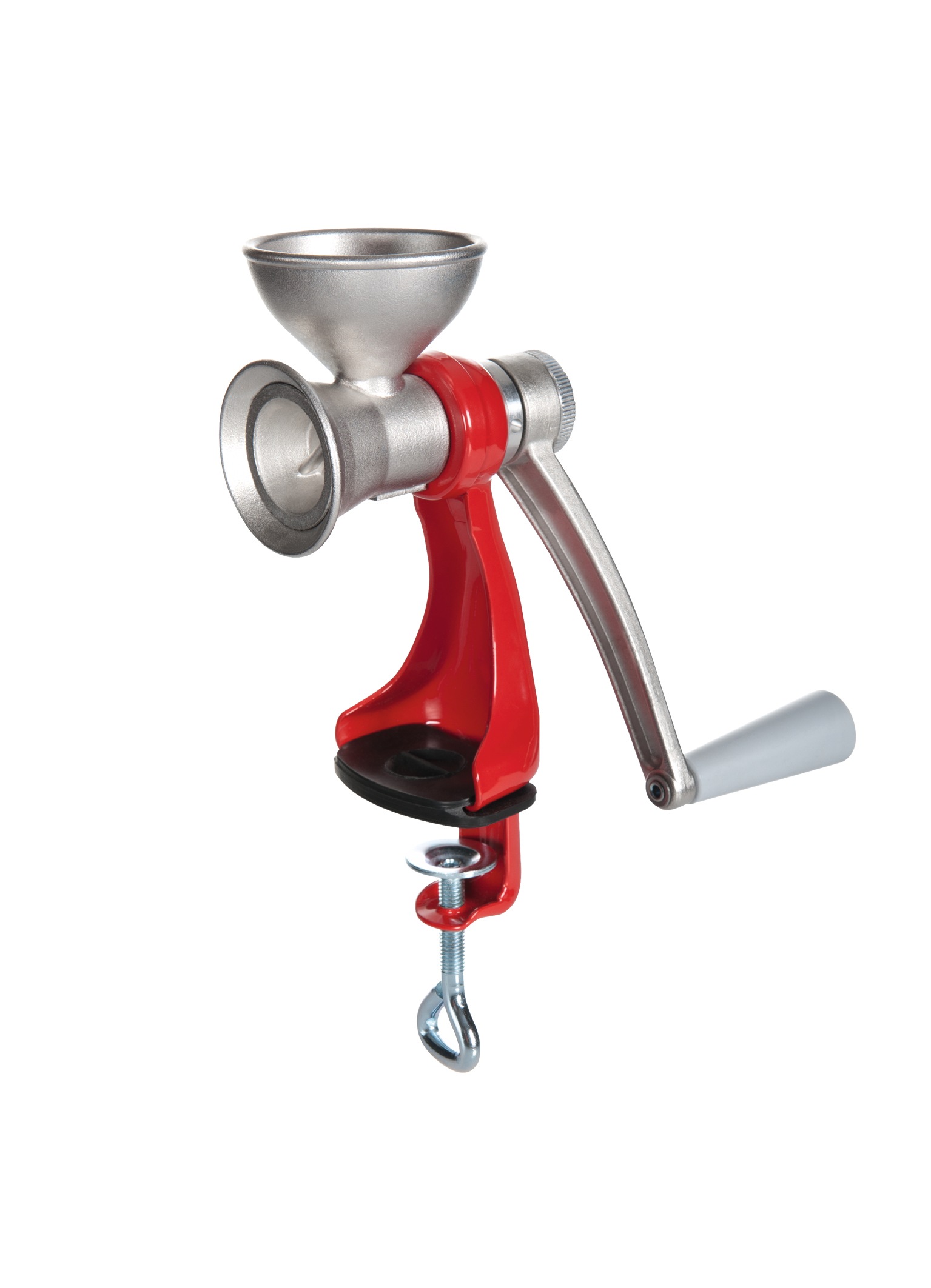 Mohnmühle, Jupiter, »Edelstahl, Tischzwinge«