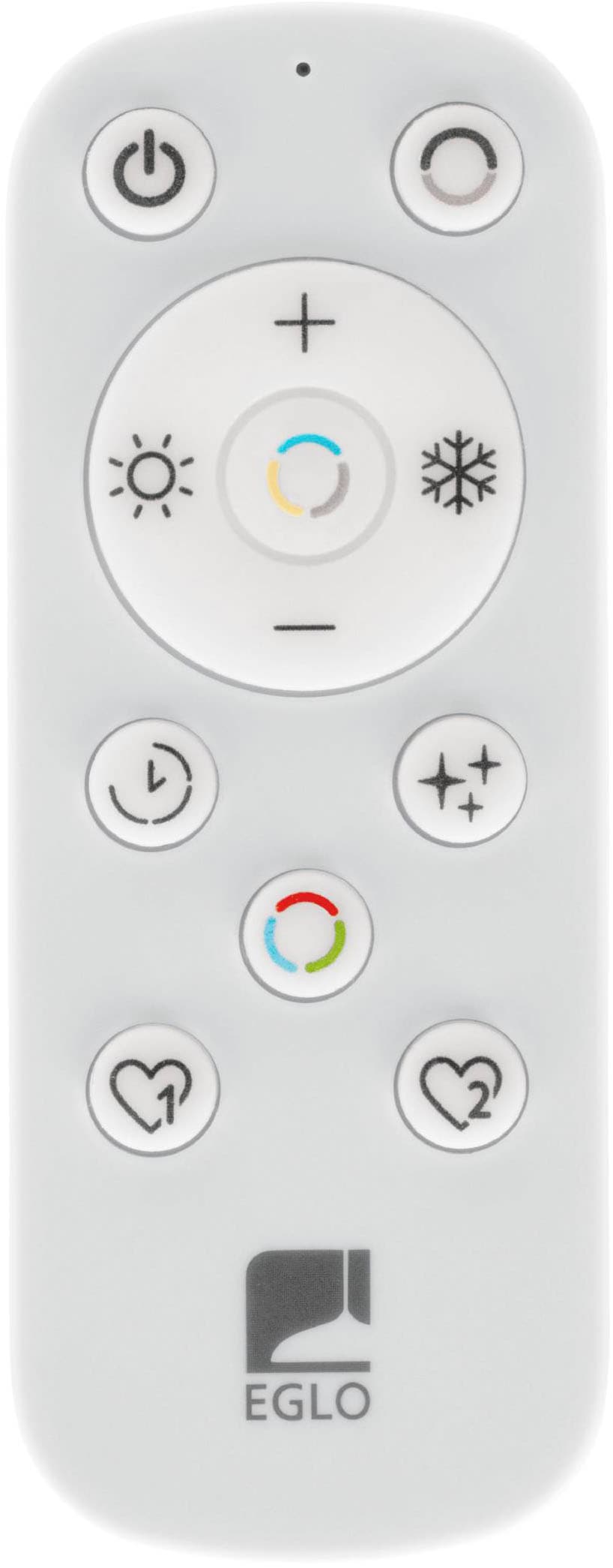 EGLO Deckenleuchte »Macchioni Deckenlampe, Küchenlampe aus Metall und Kusntoff, Lampe« LED-Modul 1 Stk. Kaltweiß | Neutralweiß | Warmweiß Wand-/Deckenleuchte - L55 x B12 x H4,5 cm - schwarz, weiß - 20W inkl.