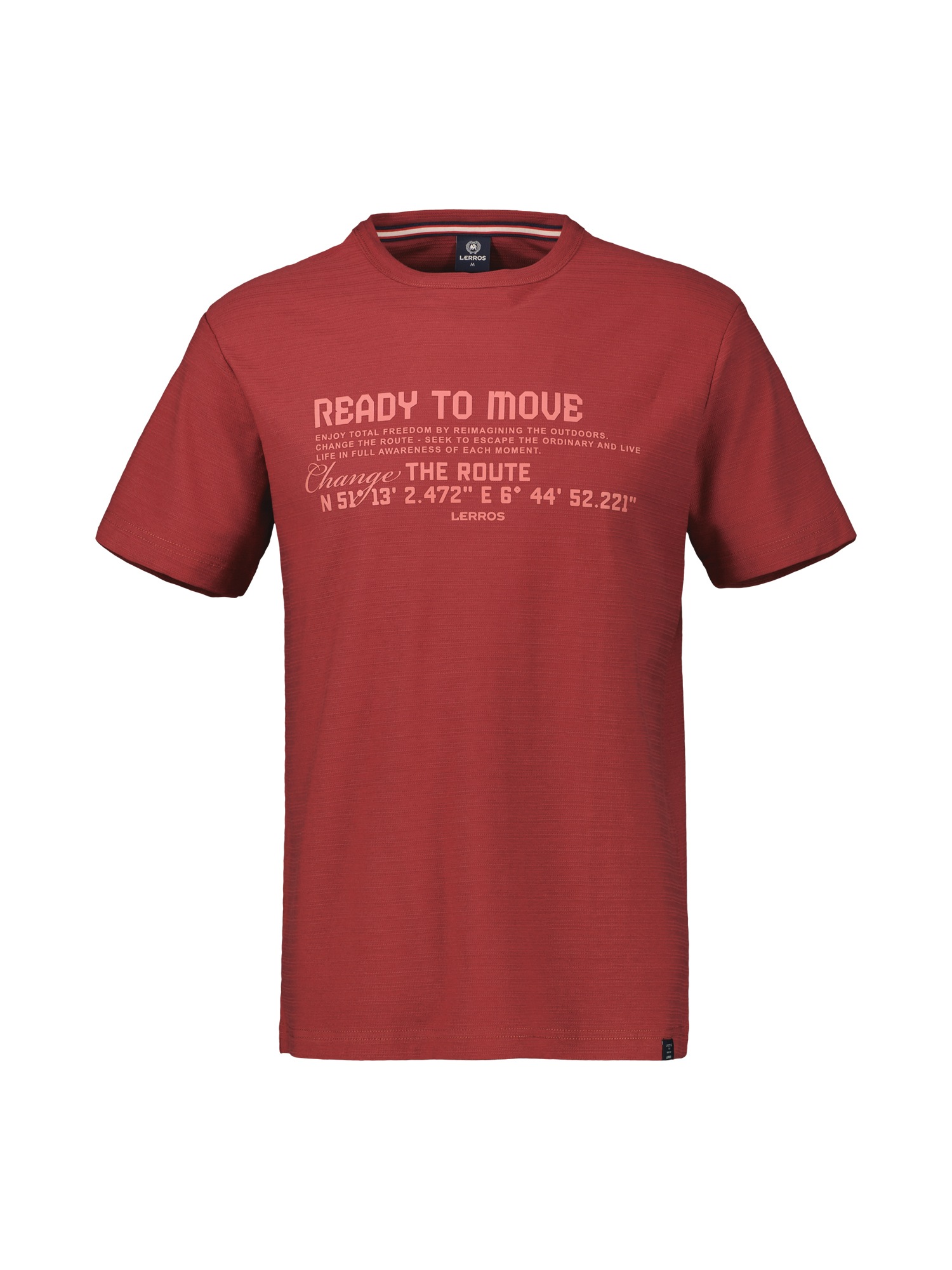 LERROS T-Shirt »LERROS T-Shirt in Strukturqualität«