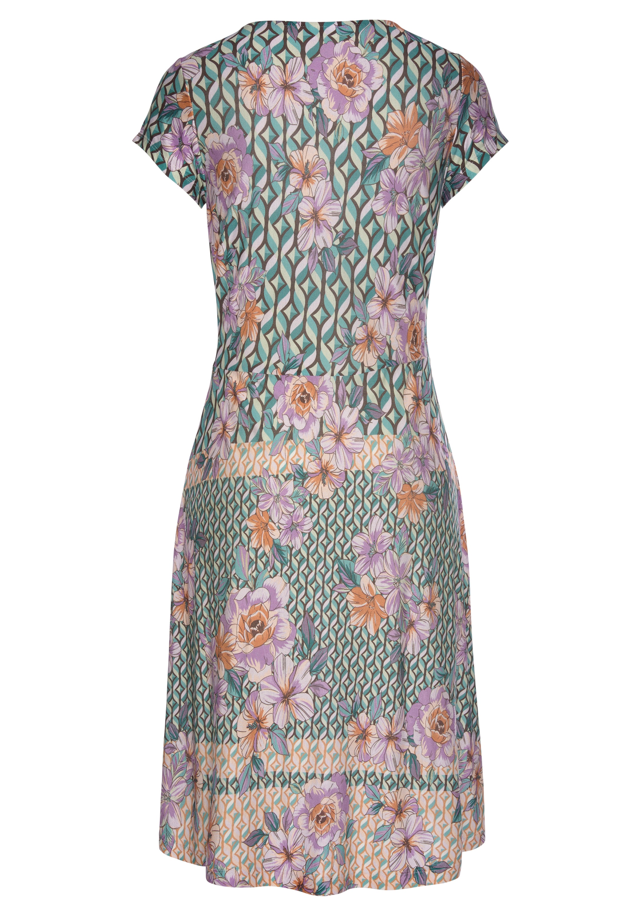 LASCANA Sommerkleid, OTTO mit im V-Ausschnitt Online Shop kaufen
