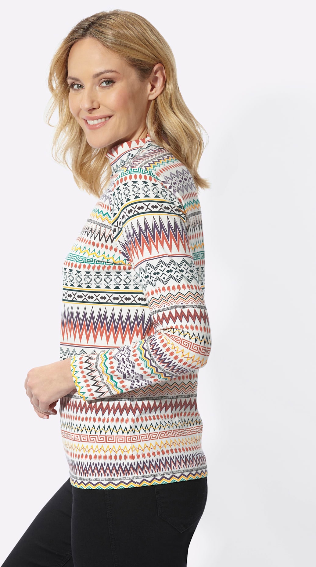 Classic Basics Stehkragenshirt »Stehkragen-Shirt« 1