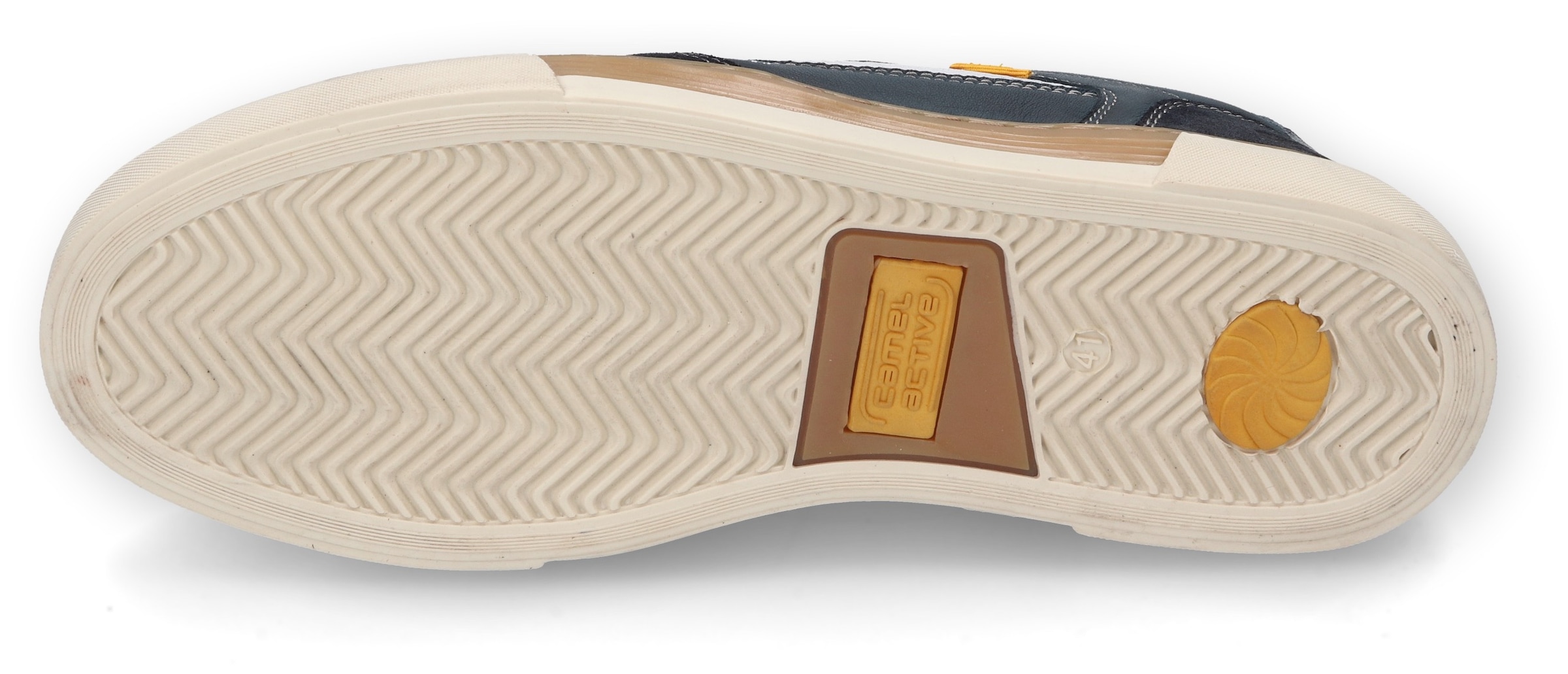 camel active Sneaker, Retro Sneaker, Schnürschuh, Halbschuh mit Lederinnensohle