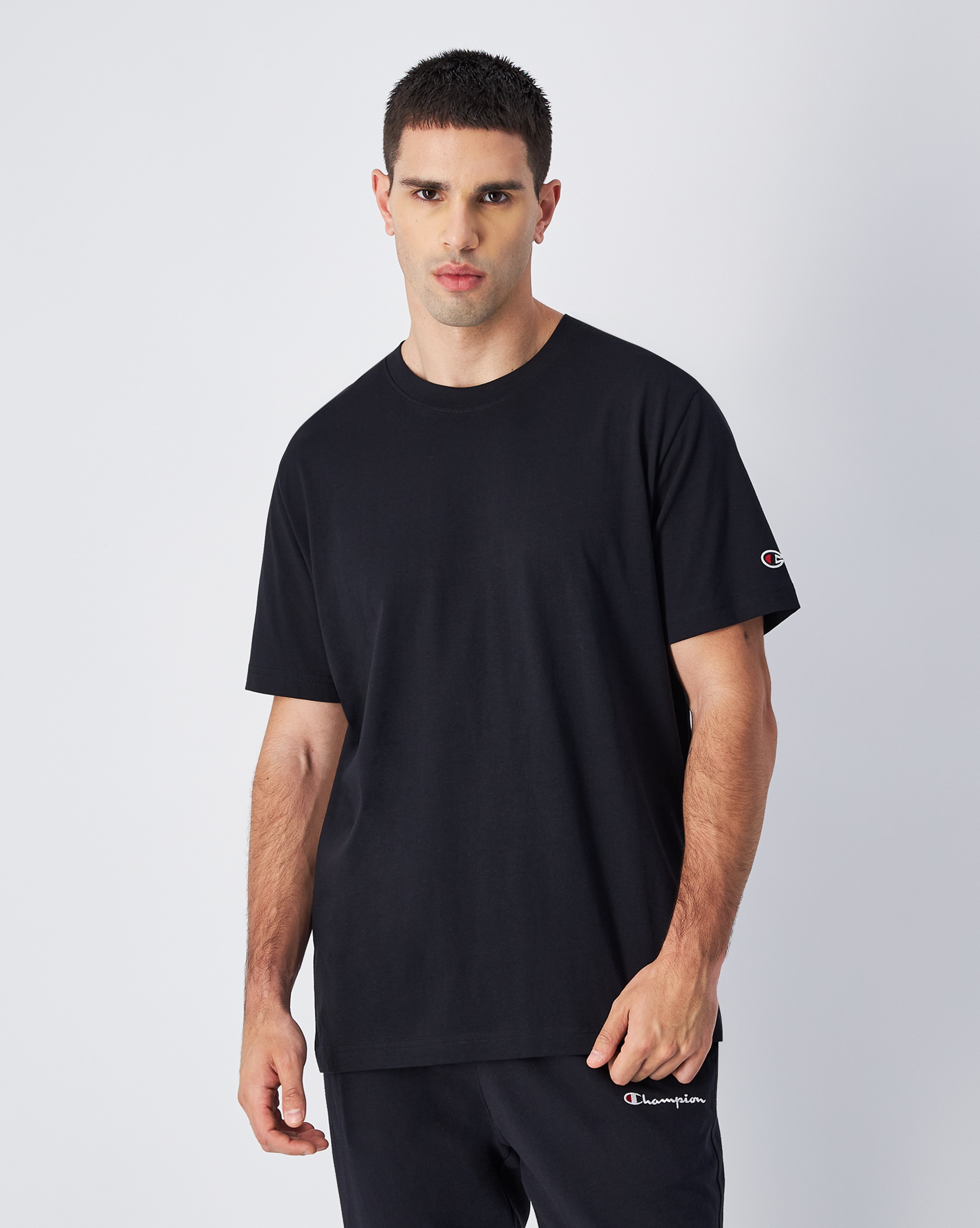 Champion T-Shirt, (Packung, 2 tlg.), Basic Shirt, Doppelpack