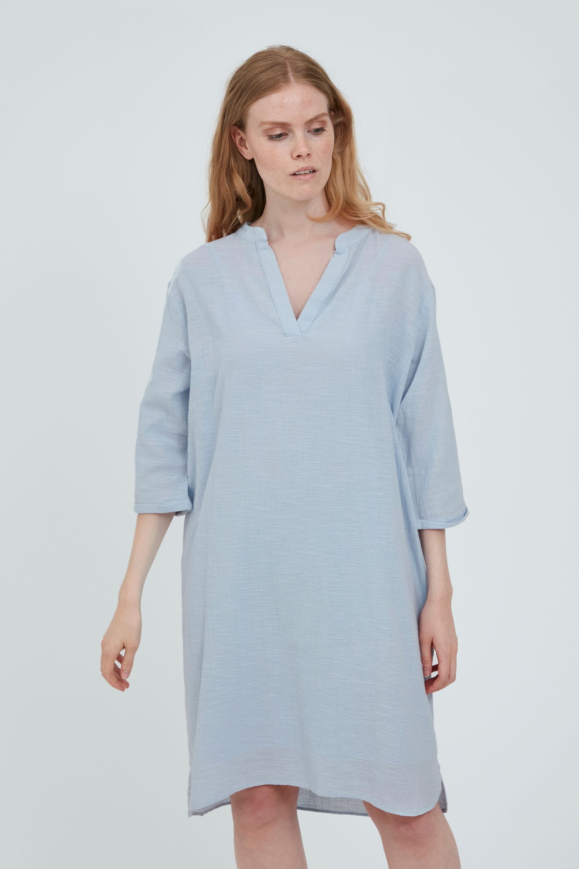 fransa Blusenkleid »Blusenkleid FRAlslub«