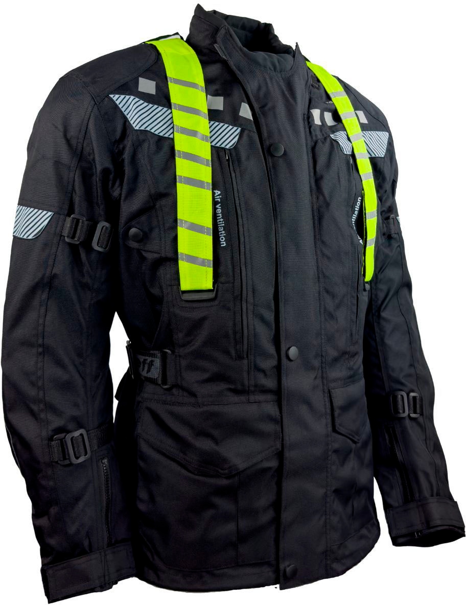 roleff Motorradjacke »RO 773 S«, Mit Sicherheitsstreifen