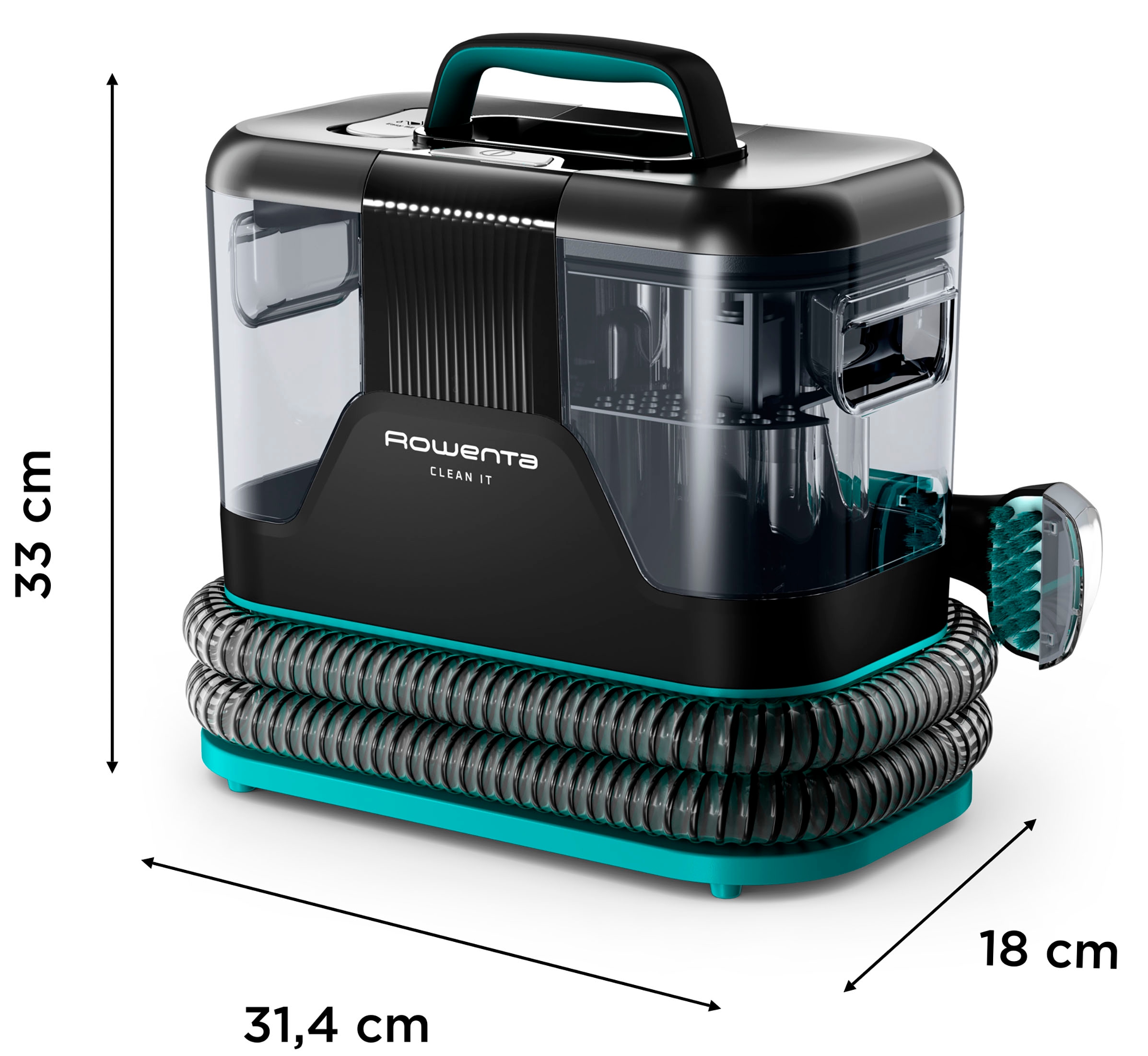 Rowenta Teppichreinigungsgerät »IN5020F0 Clean«, (Set), Fleckenreiniger, tragbarer Teppichreiniger