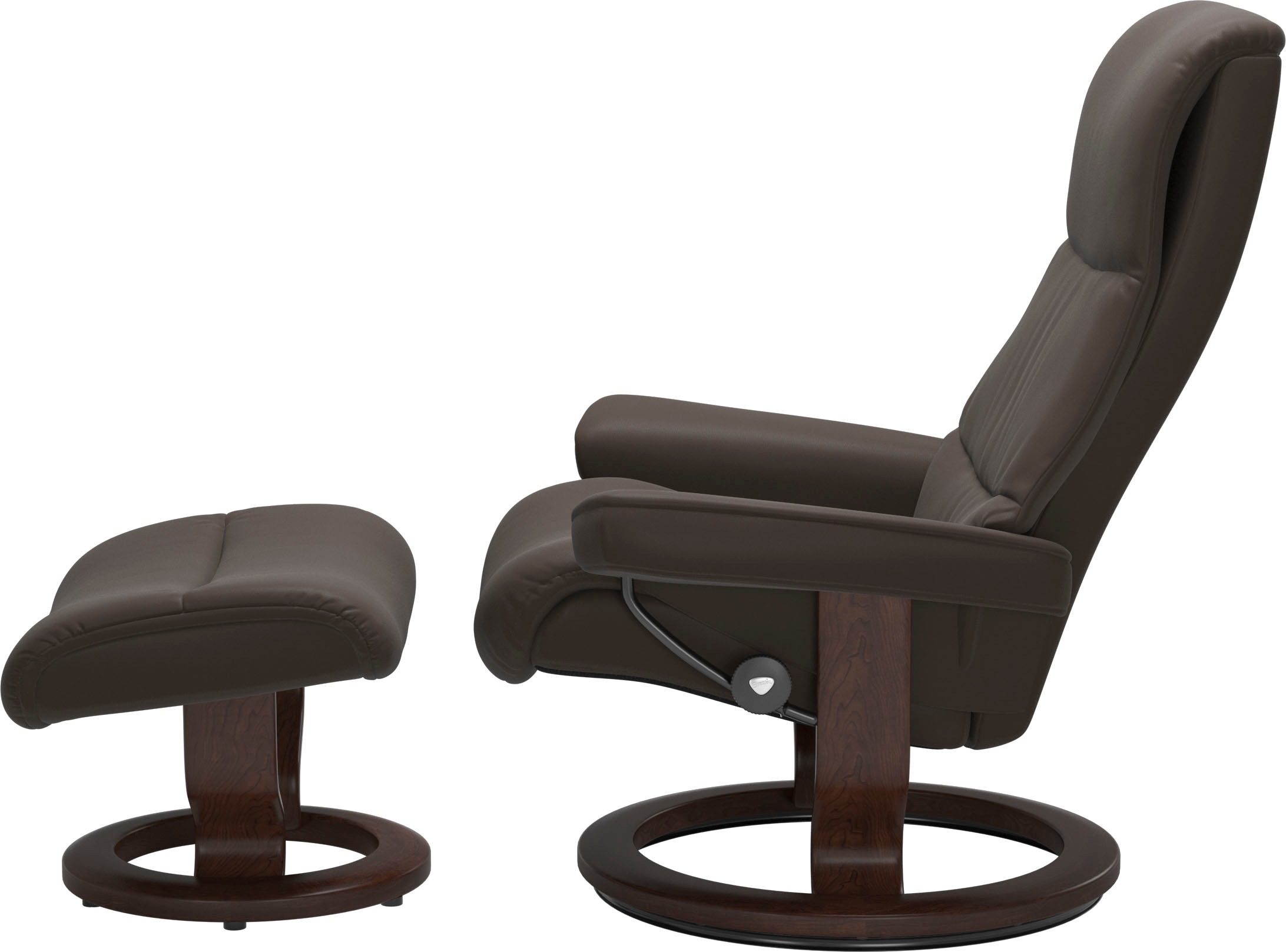 Stressless® Fußhocker »View«, mit Classic Base,Gestell Braun