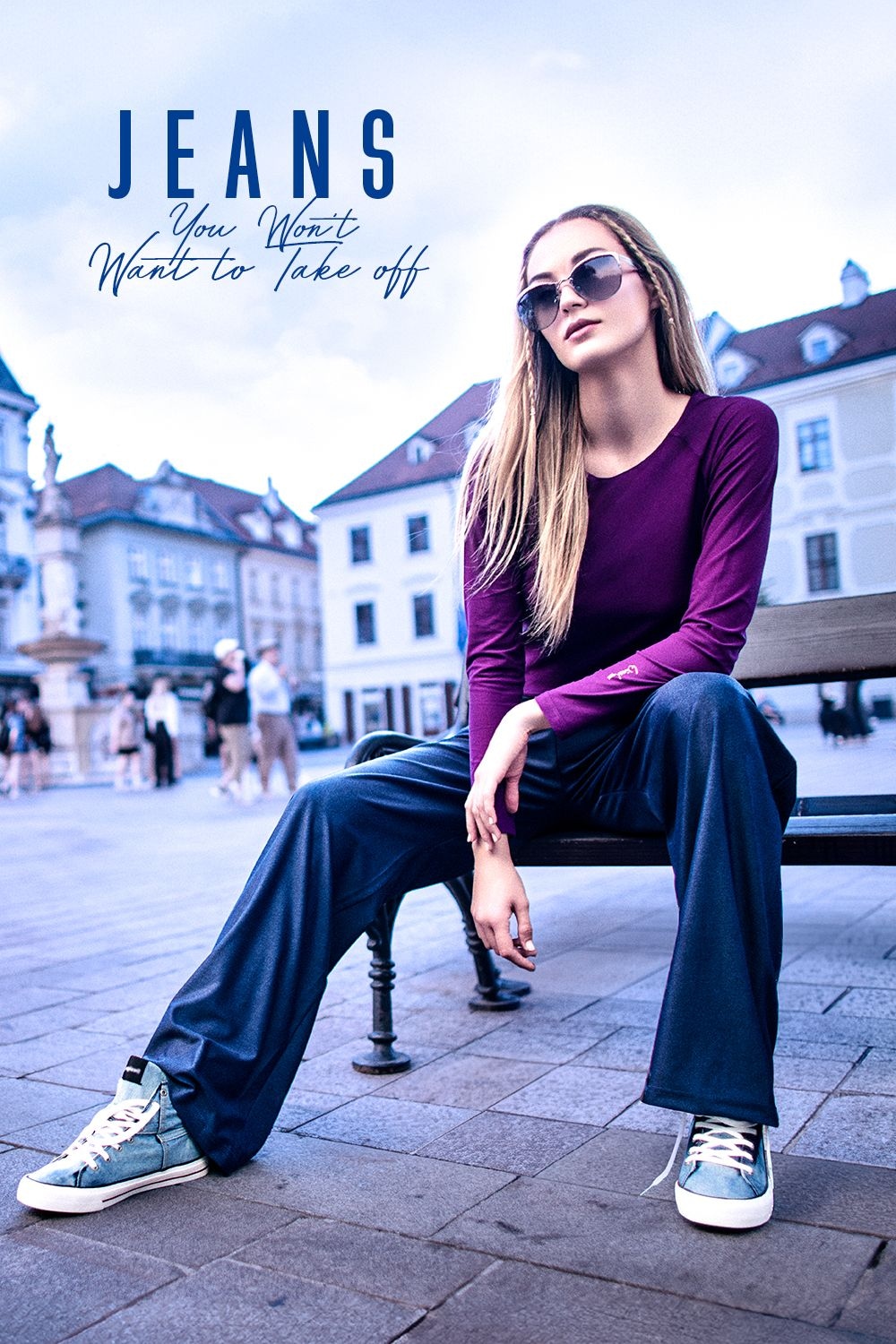 Winshape Sporthose »Functional Comfort Wide Leg Pants CUL105C«  mit Patchwork-Print