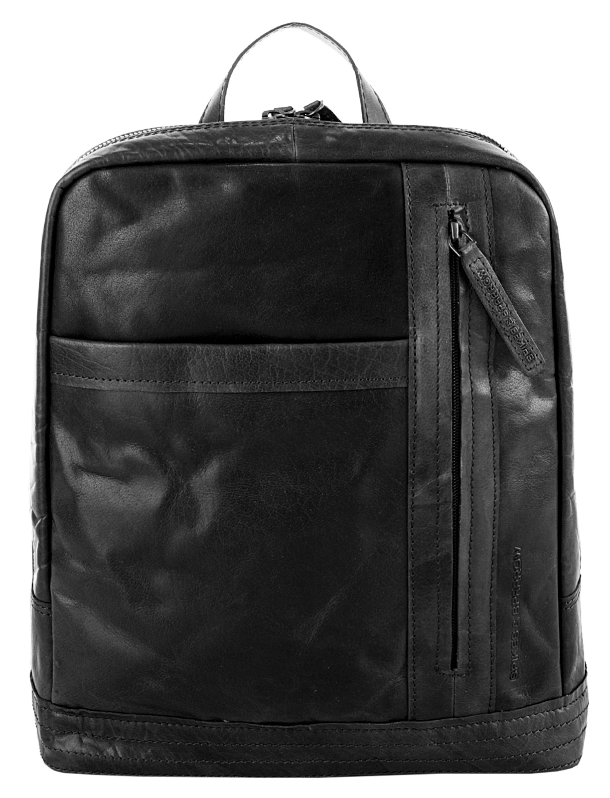Spikes & Sparrow Laptoprucksack, vegetabil gegerbt