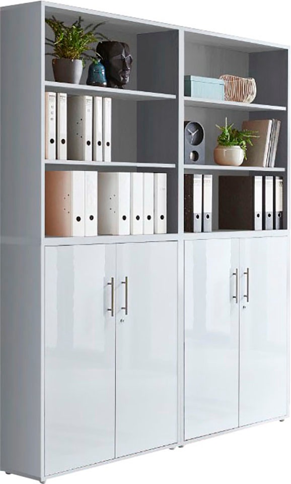 BMG Möbel Büromöbel-Set »Tabor«, (Set, 4 tlg.)