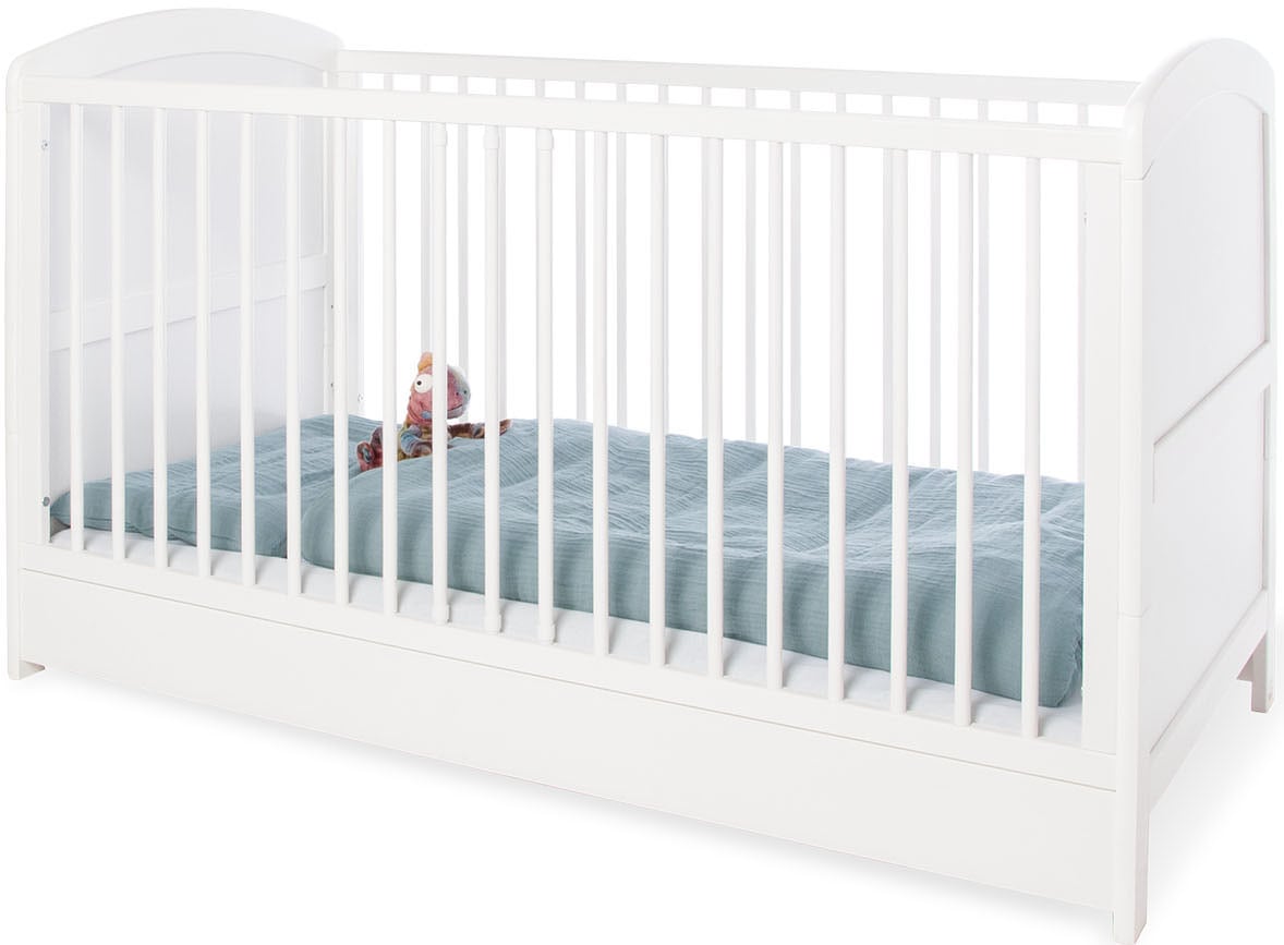 Babymöbel-Set »Laura, breit«, (Spar-Set, 2 tlg., Kinderbett, Wickelkommode), Made in...