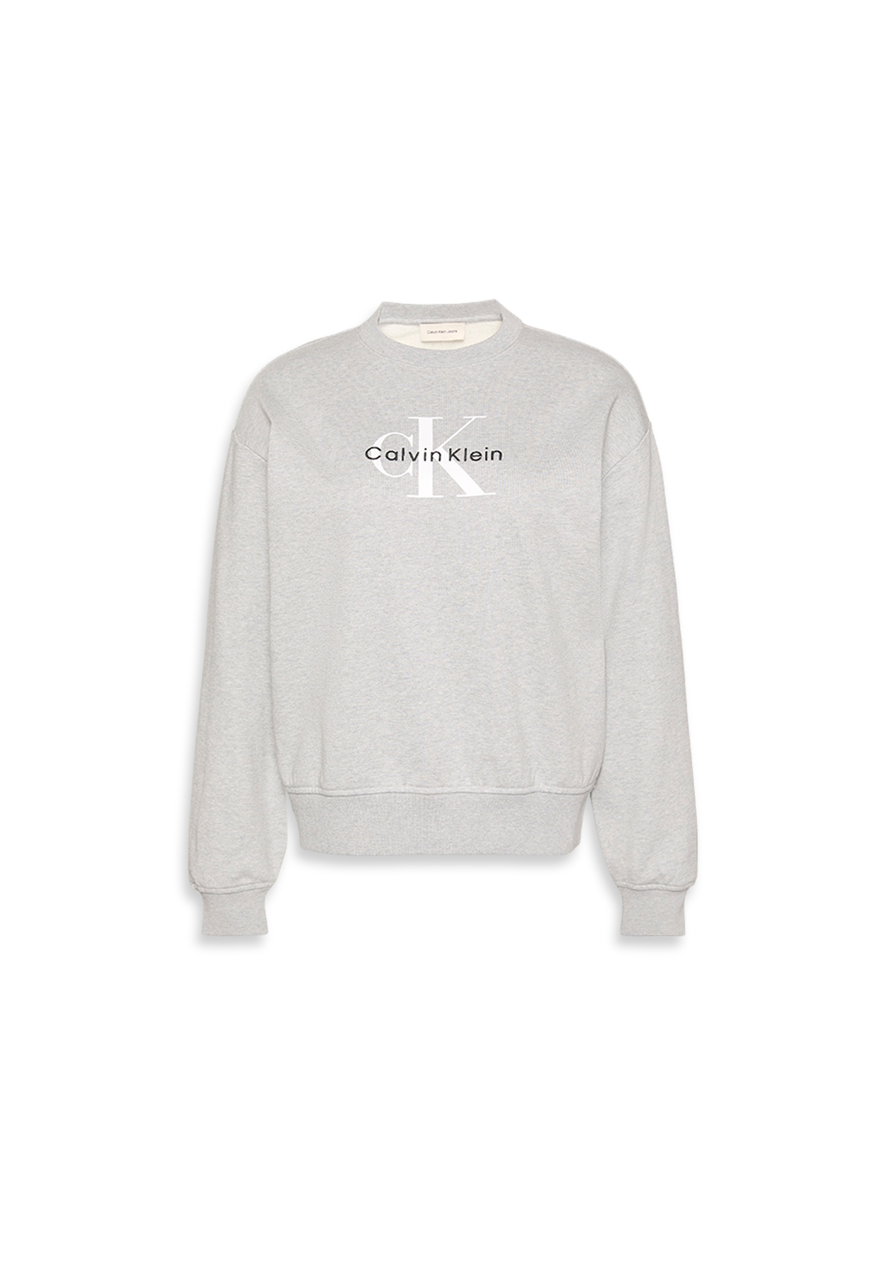 Calvin Klein Jeans Sweatshirt »LS MONOLOGO FRENCH TERRY RLXD CR«, , Logoschriftzug
