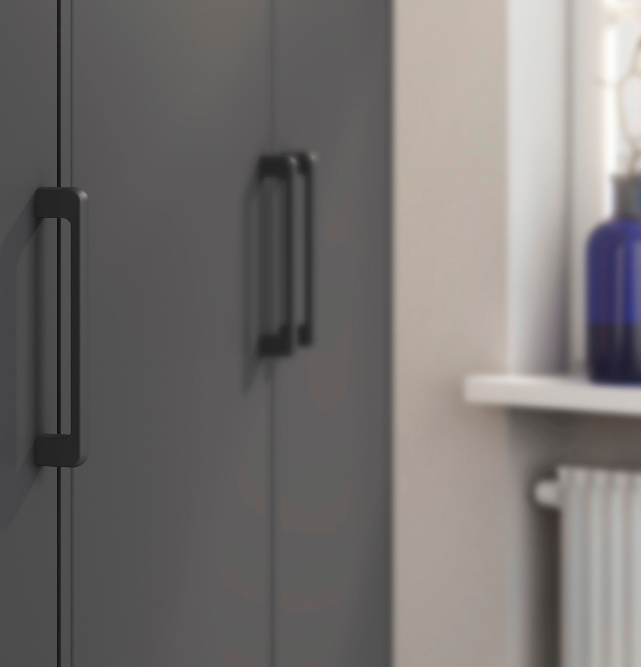 rauch Kleiderschrank »VOYAGER Otto´s Choice Garderobe Wäscheschrank TOPSELLER Schlafzimmer« in 3 verschiedenen Ausstattungen BASIC/CLASSIC/PREMIUM,  mit 2 modernen Griffvarianten, viel Stauraum MADE IN GERMANY