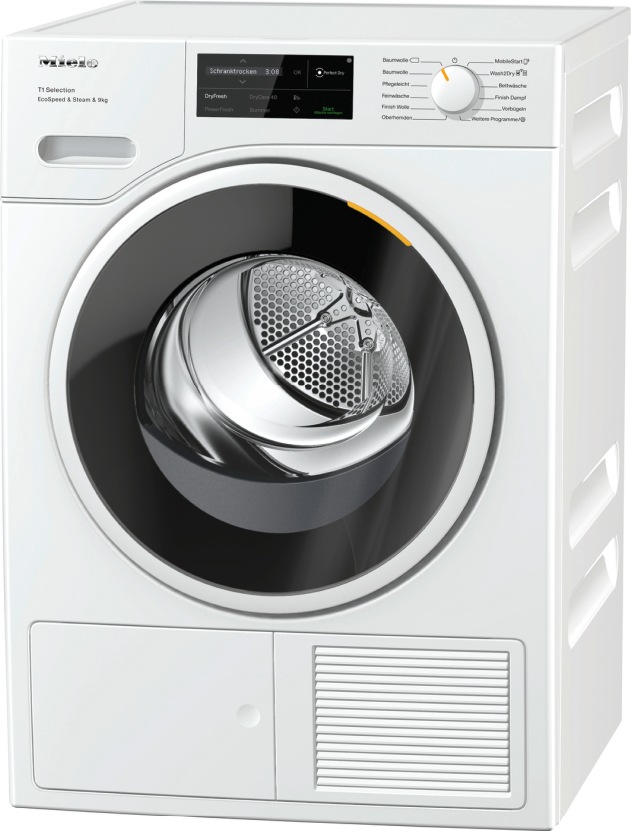 Miele Wärmepumpentrockner »EcoSpeed&Steam&9kg«, 9 kg