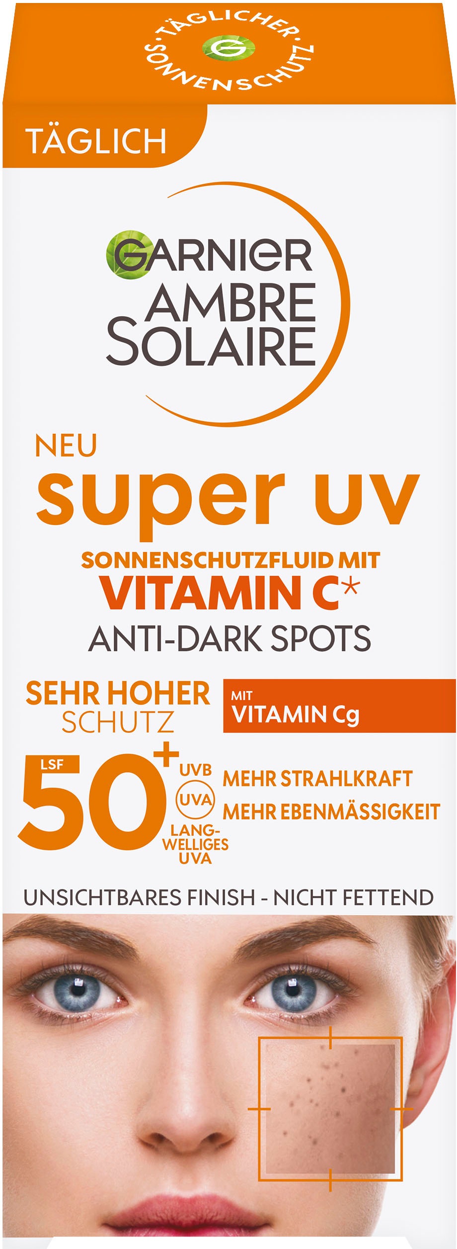 Sonnenschutzfluid »Garnier Sonnenschutzfluid Vitamin C LSF 50+«