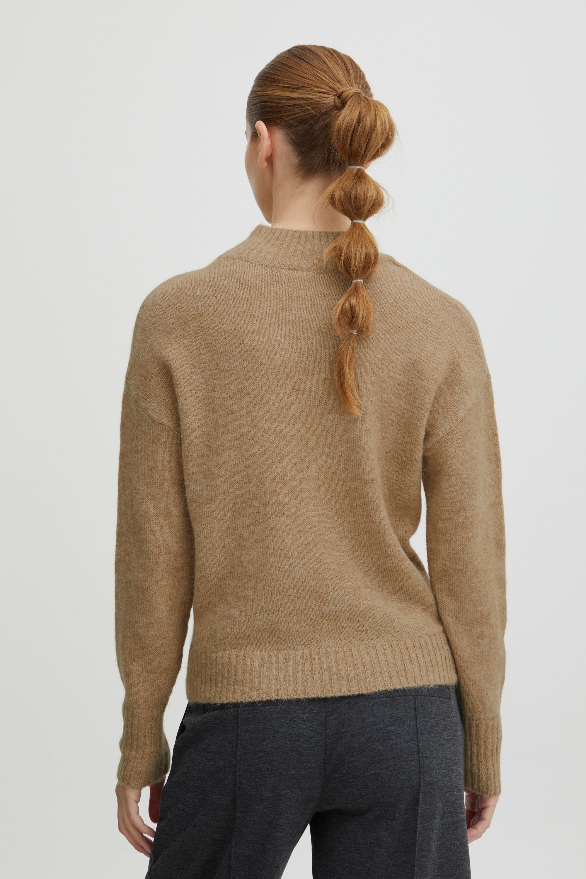 Ichi Strickfleece-Pullover »Strickpullover IHKamara«