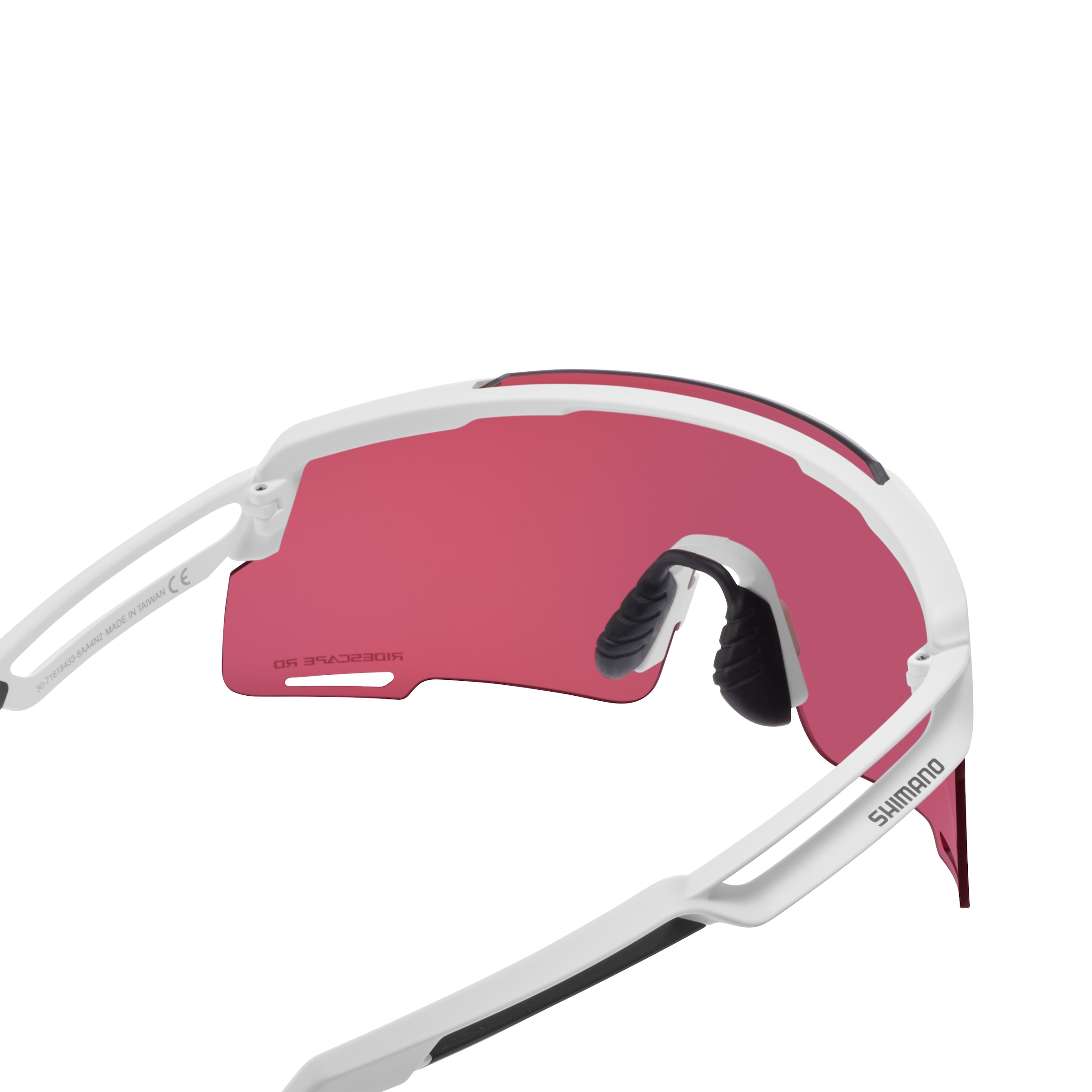 Shimano Fahrradbrille »Fahrrad- Sonnenbrille EQUINOX 5 Ridescape Road, Matte White«