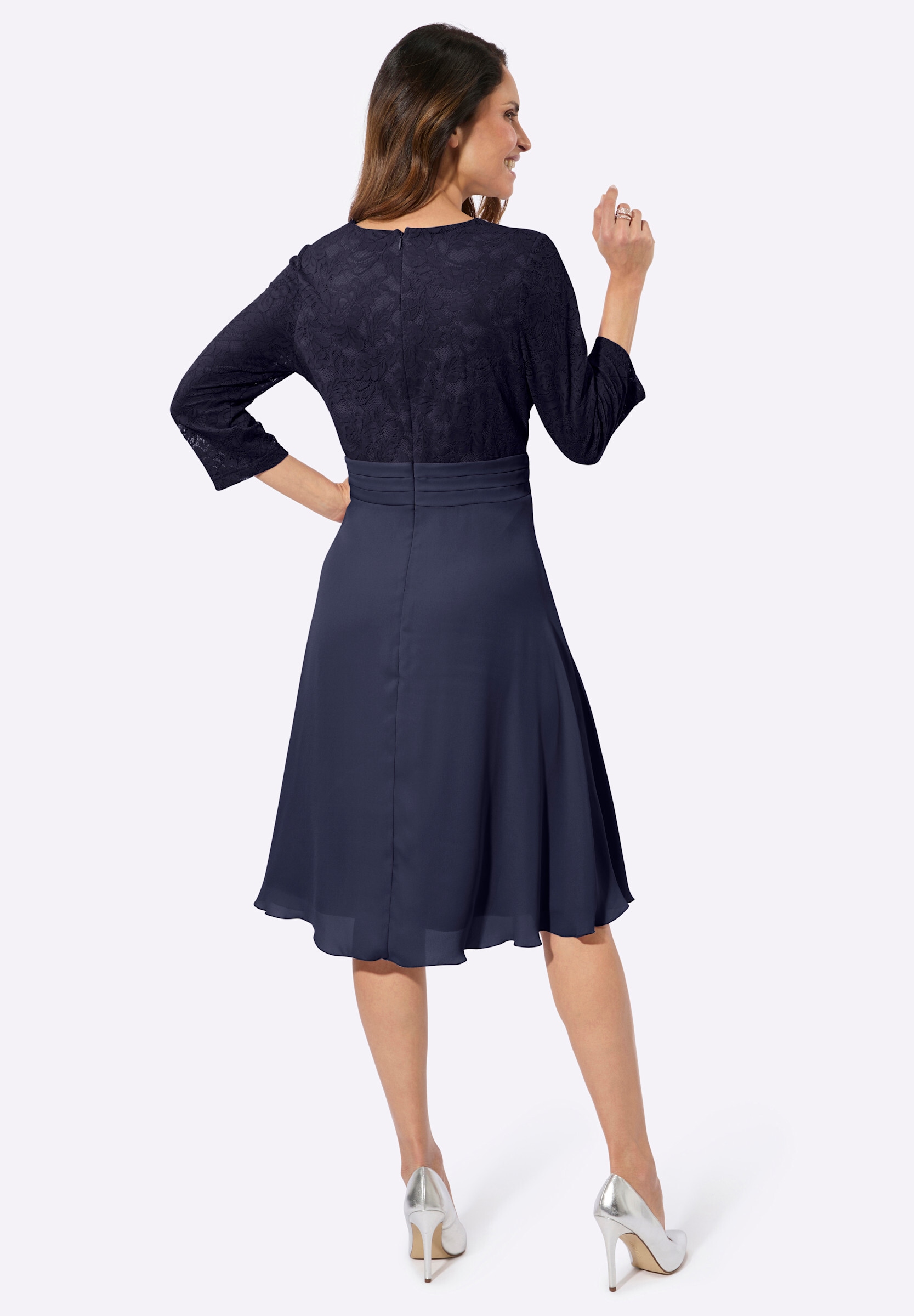 Witt Jerseykleid »Spitzen-Kleid Spitzenkleid« Ohne Tasche