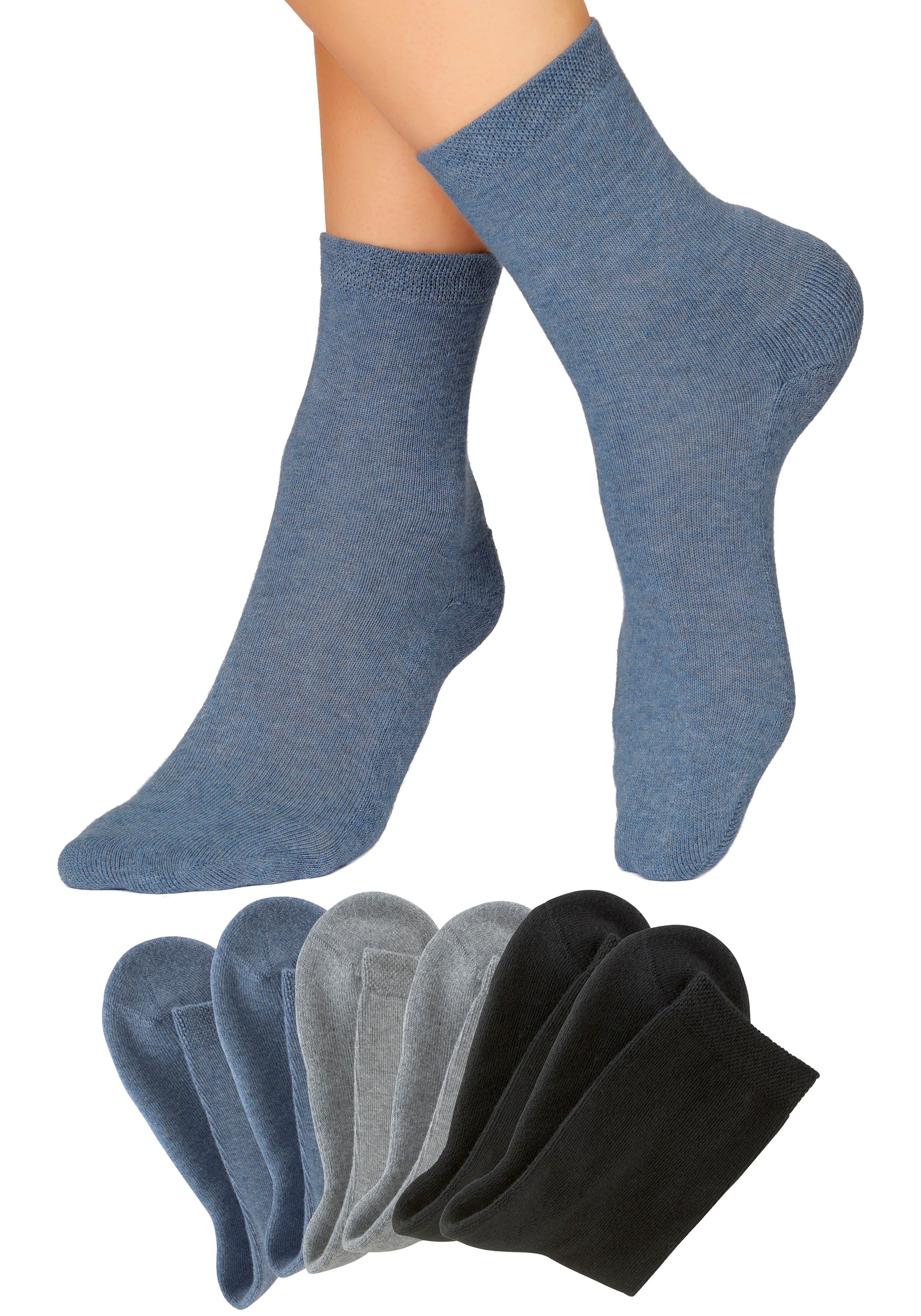 Frottee Paar), 6 Socken, mit online OTTO bequemem (Set, bei H.I.S