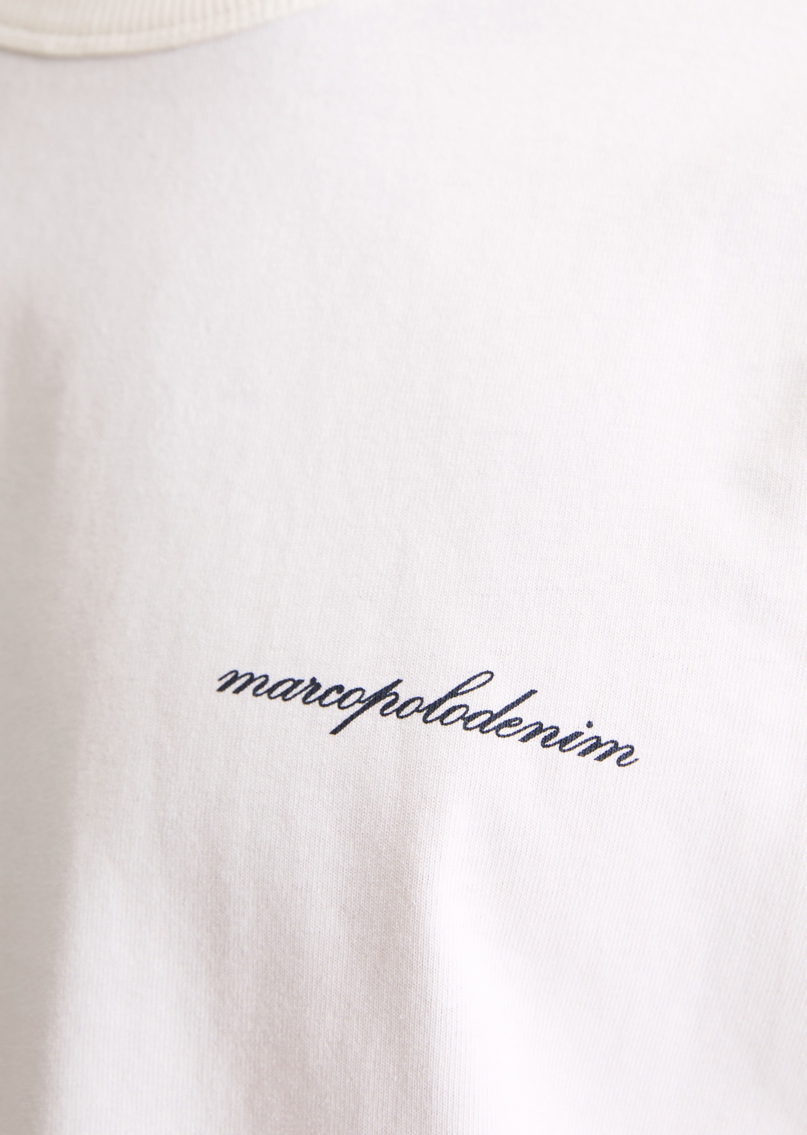 Marc O'Polo DENIM T-Shirt mit großem Rückenprint, relaxed fit, Rundhals