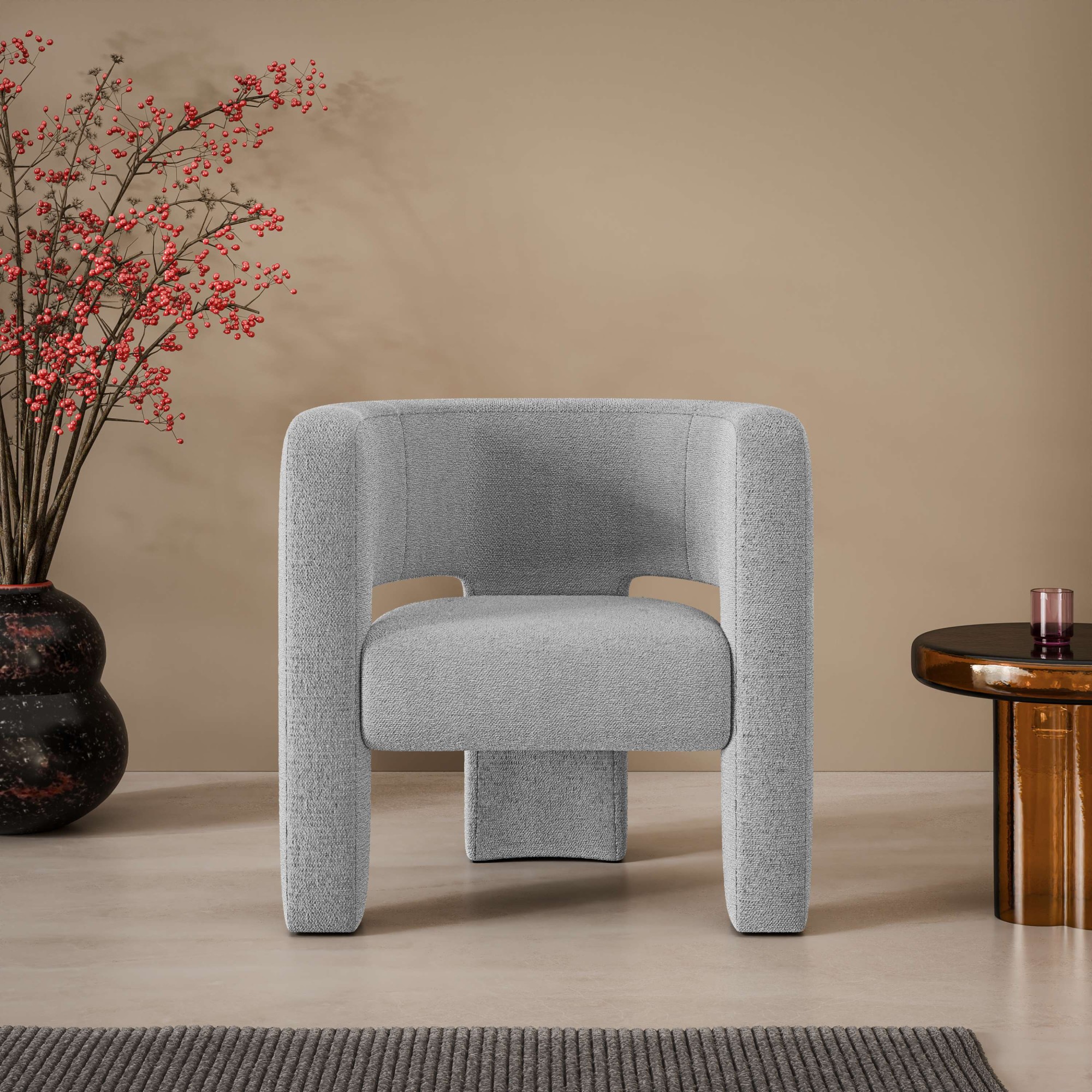 LeGer Home by Lena Gercke Sessel »Ohrensessel SELMIA Moderner Lounge-Sessel Einzelsitz, B/T/H 73/62/76cm«, Relaxsessel/Lehnstuhl, erhältlich in trendigen Stoff- und Farboptionen