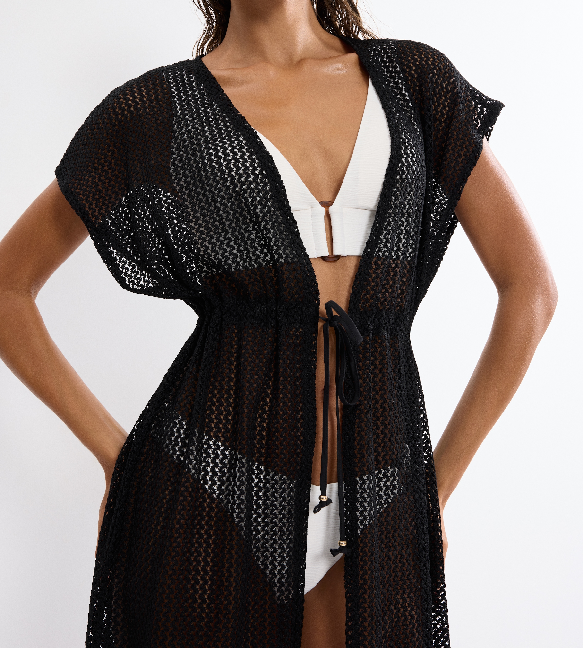 Triumph Kimono »Beach MyWear Crochet Kimono« weiches Häkeldesign