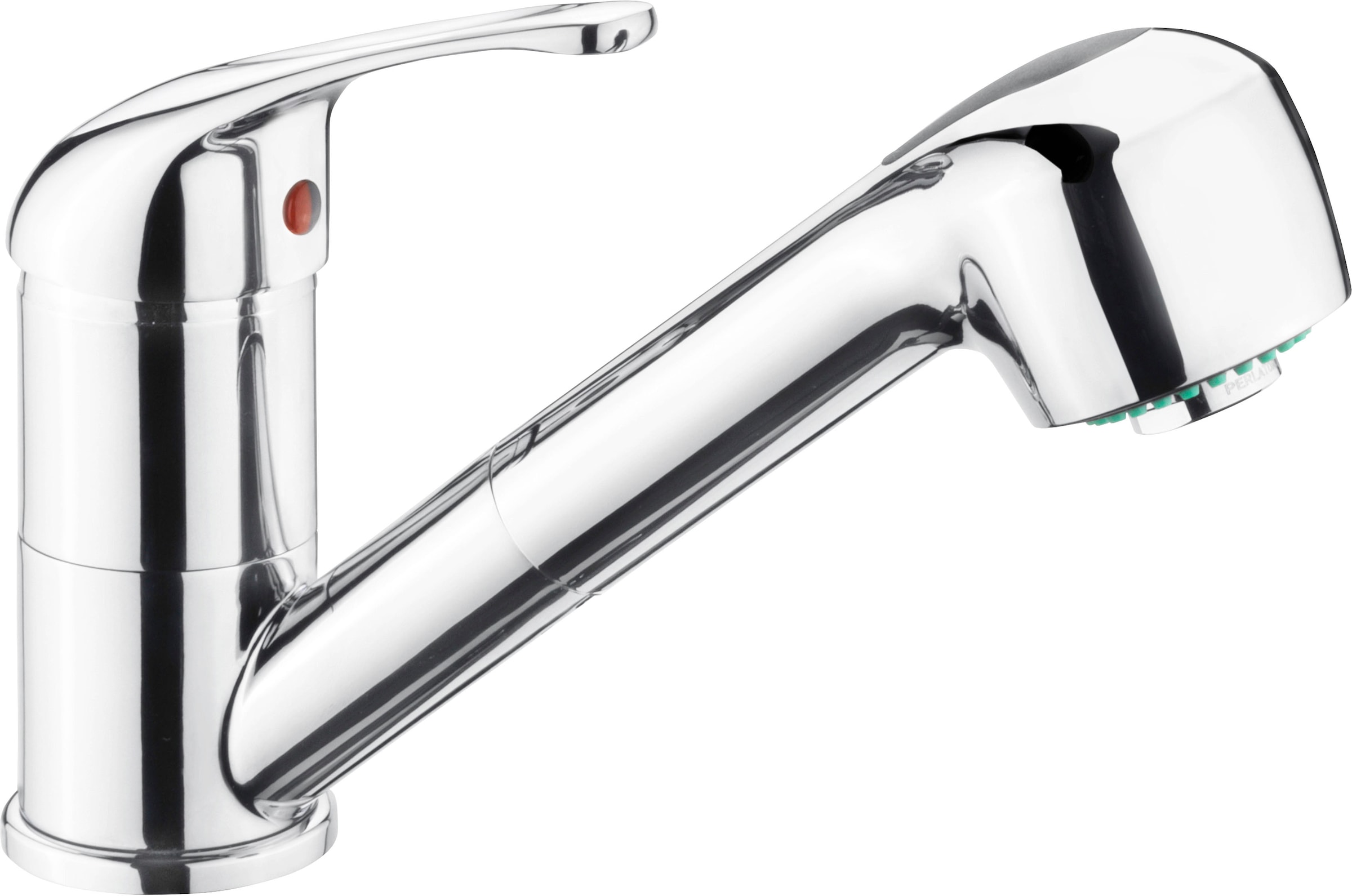 CORNAT Spültischarmatur »"Fabio" -Hochwertiger Messingkörper - verchromt - Schwenkbarer Auslauf«