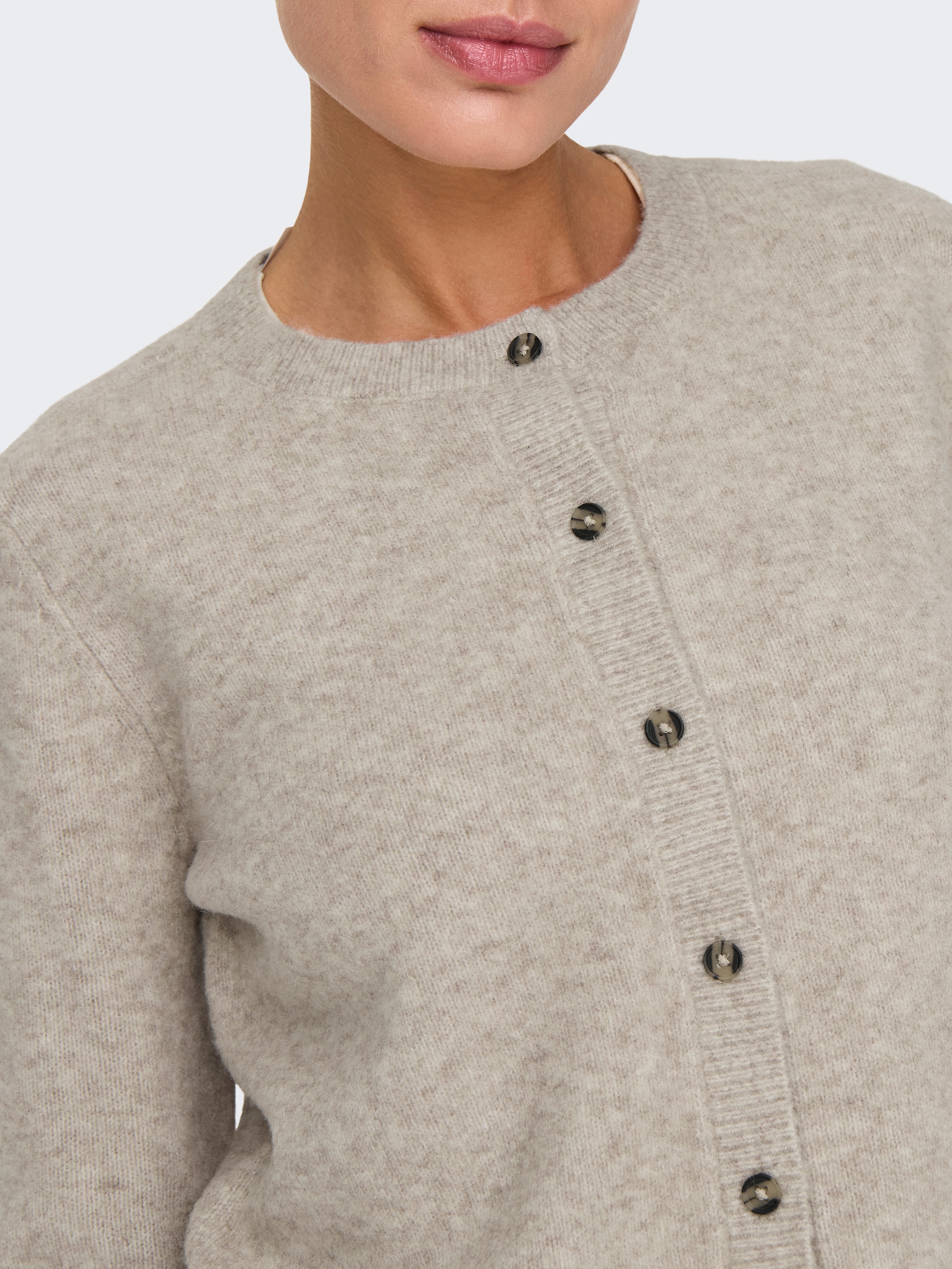 JDY Strickjacke »JDYCHLOE LIFE L/S CARDIGAN KNT NOOS« Materialmix