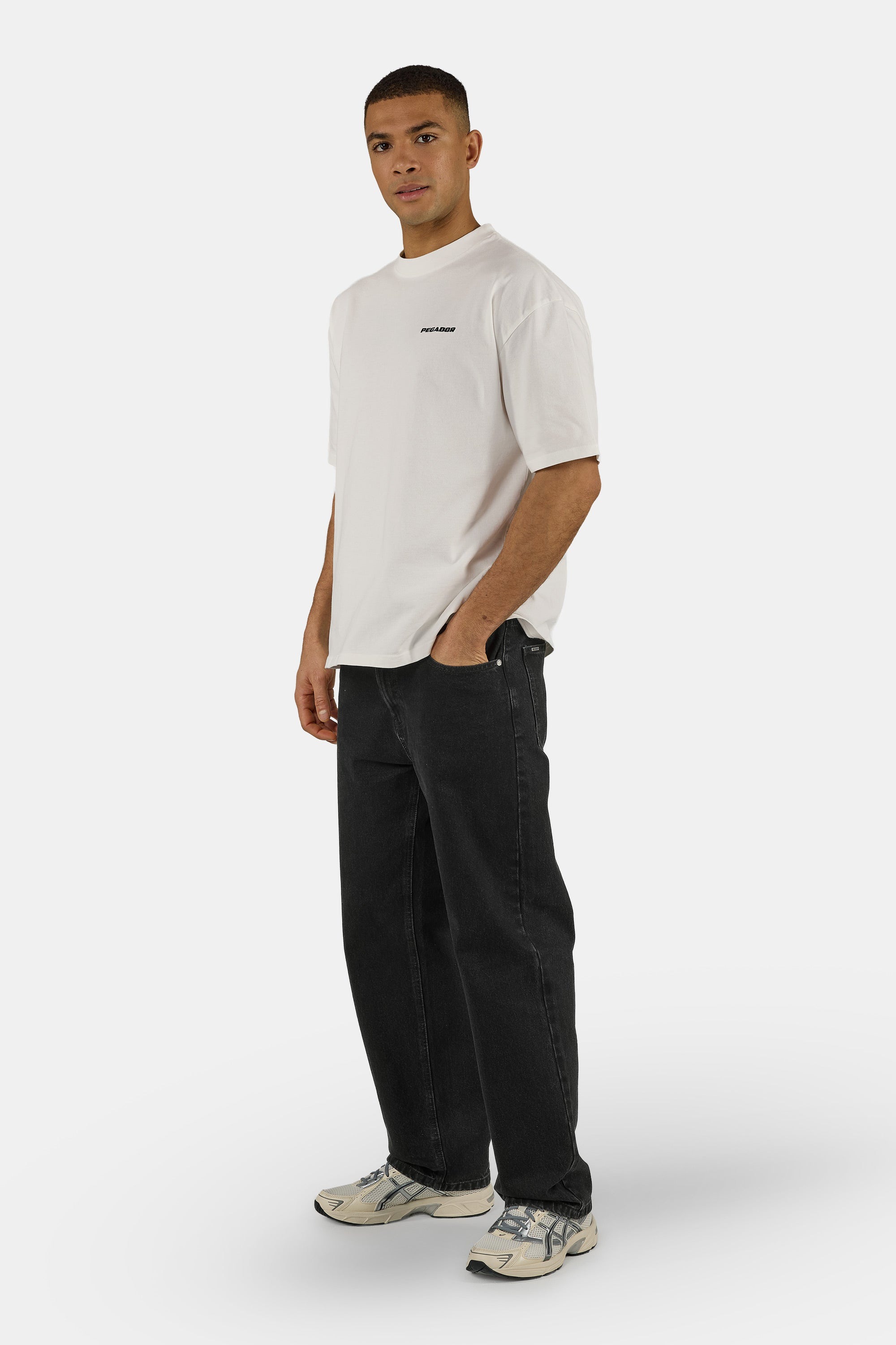 PEGADOR T-Shirt »LOGO OVERSIZED TEE« Baumwolle, oversize